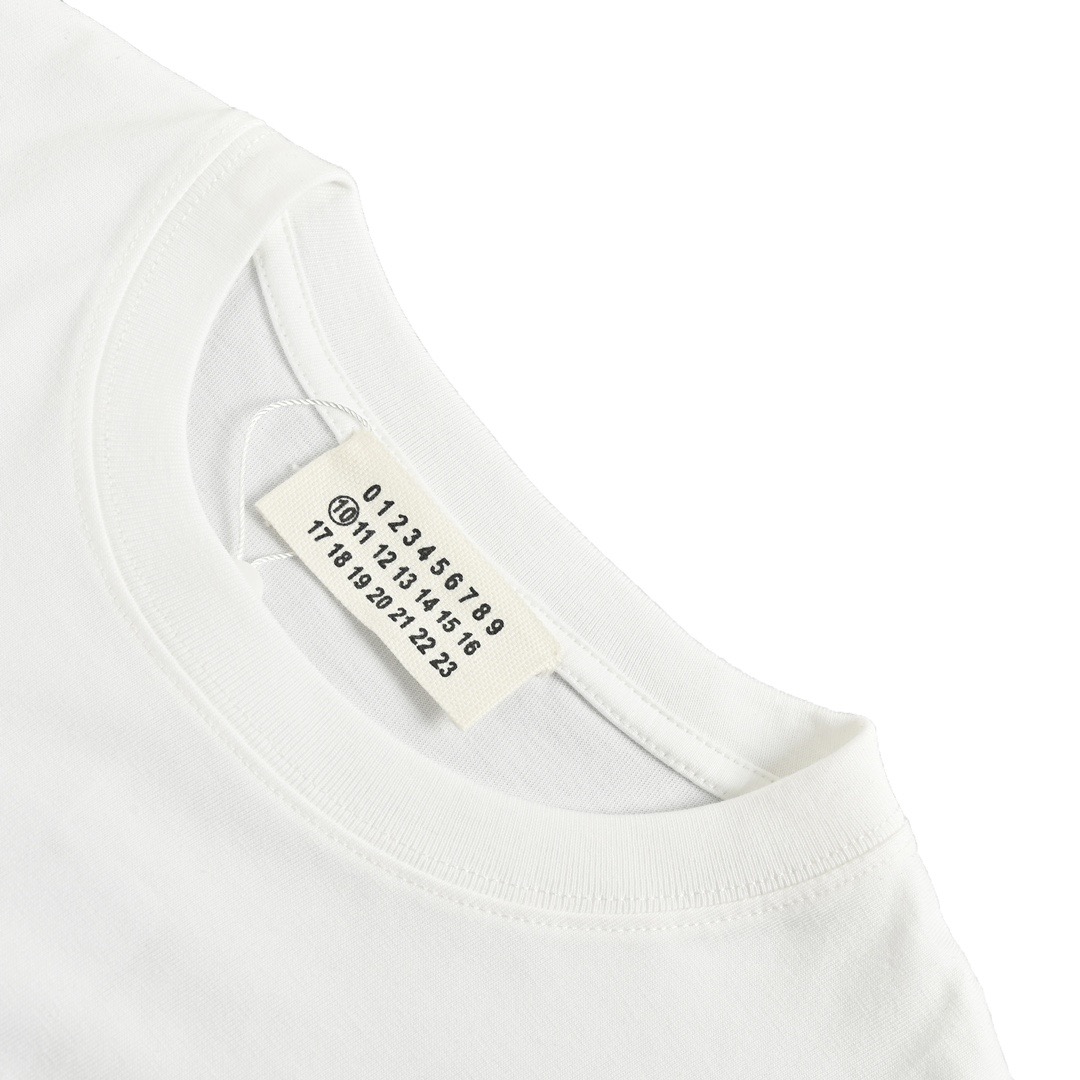 MM6/马吉拉 24ss 爱心数字印花短袖