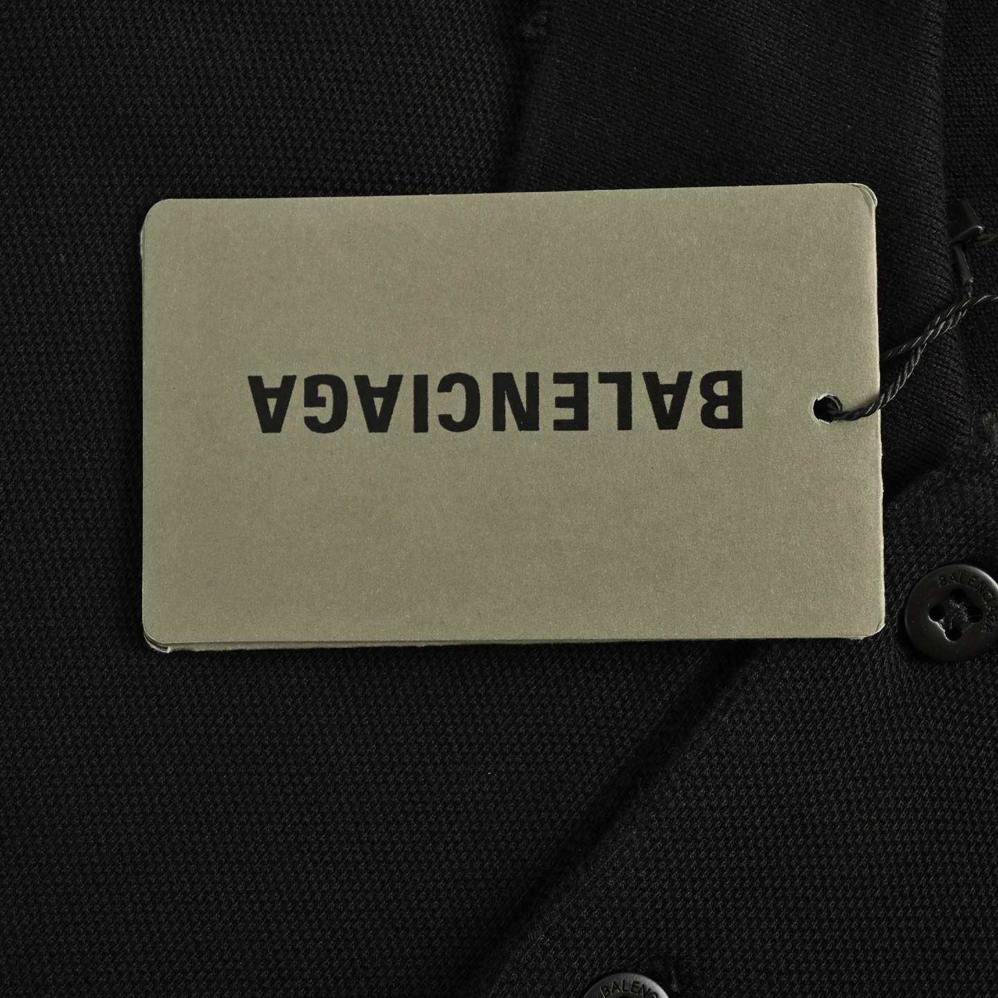 Balenciaga/巴黎世家 25ss 麦穗红标刺绣Polo短袖