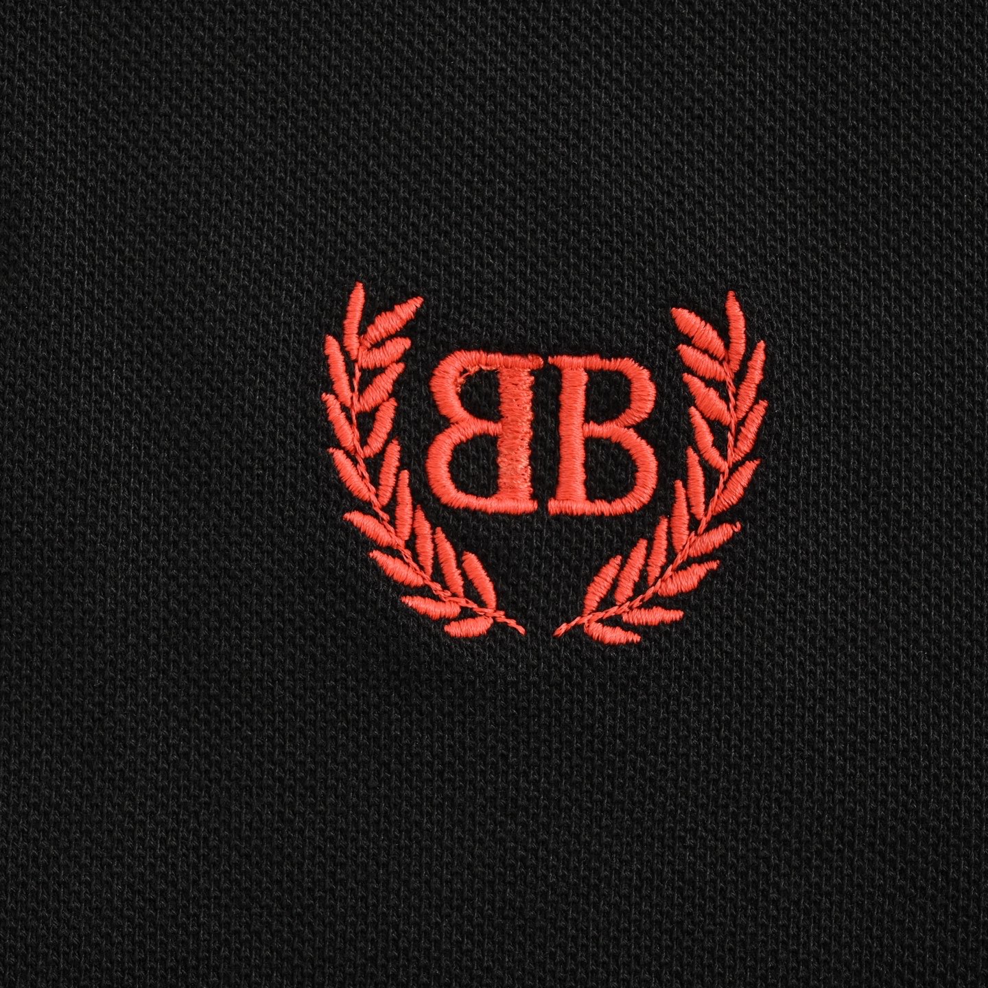 Balenciaga/巴黎世家 25ss 麦穗红标刺绣Polo短袖