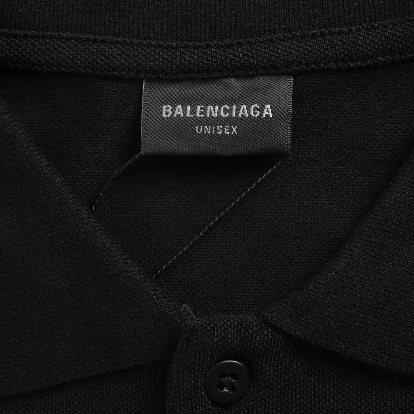 Balenciaga/巴黎世家 25ss 麦穗红标刺绣Polo短袖