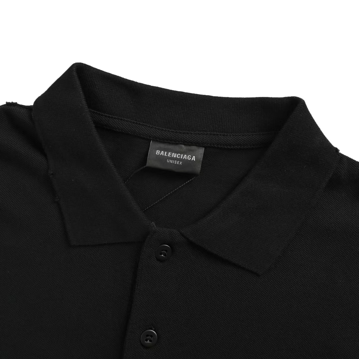 Balenciaga/巴黎世家 25ss 麦穗红标刺绣Polo短袖