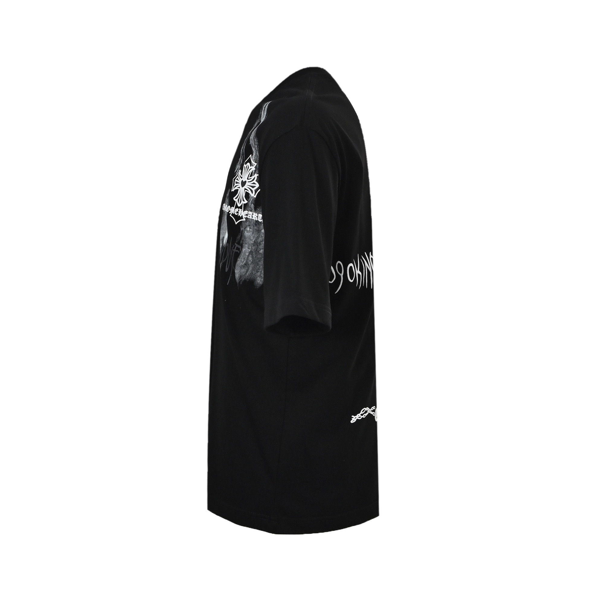 Chrome Hearts/克罗心 25ss 晕染十字架发泡印花短袖