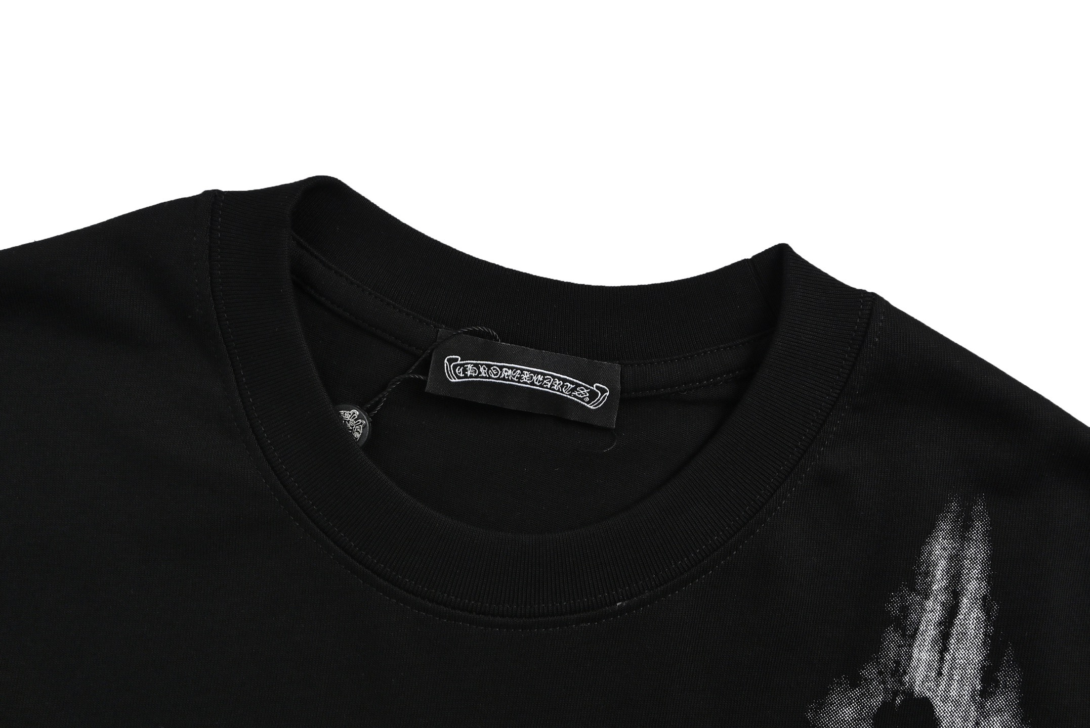 Chrome Hearts/克罗心 25ss 晕染十字架发泡印花短袖