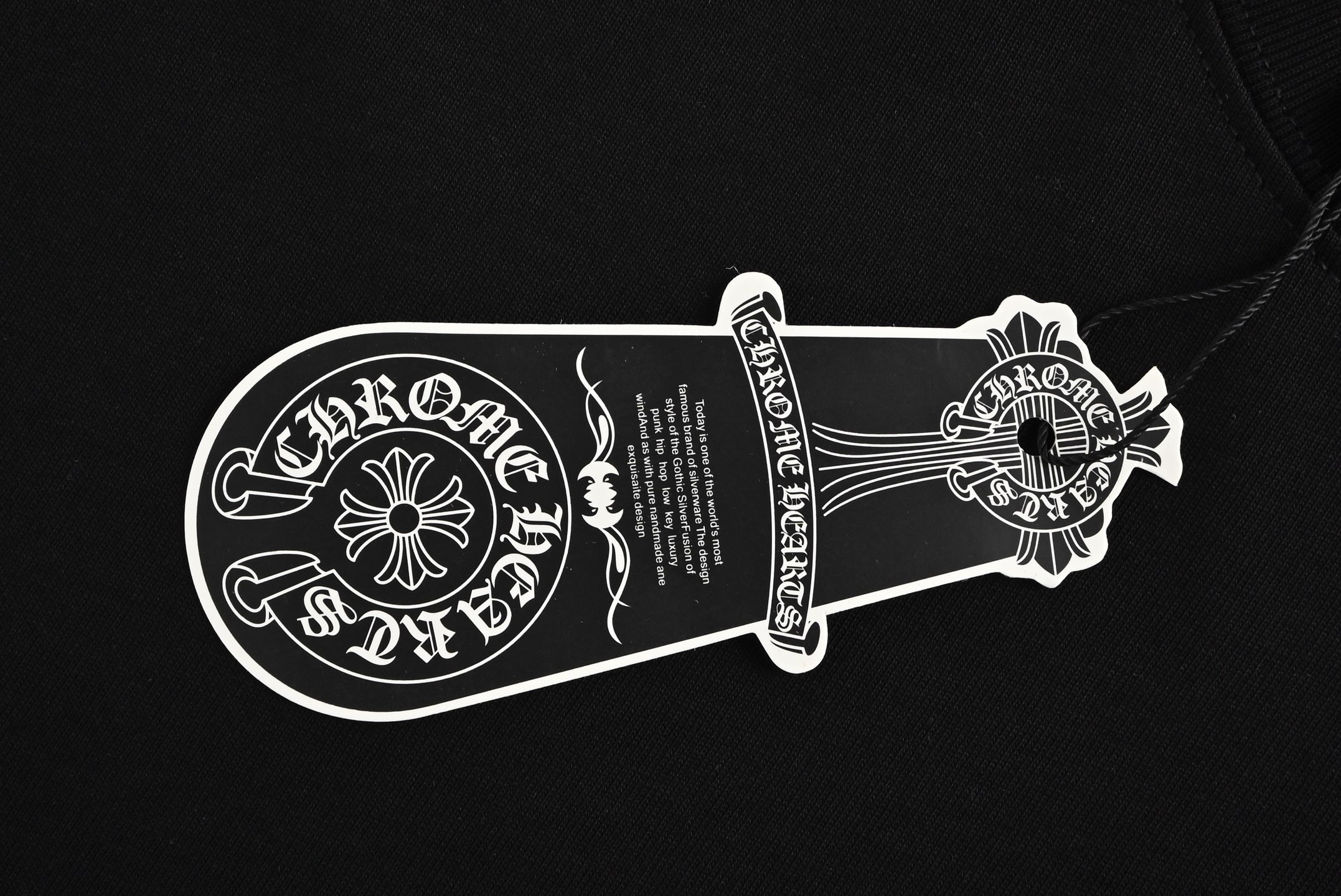 Chrome Hearts/克罗心 25ss 晕染十字架发泡印花短袖