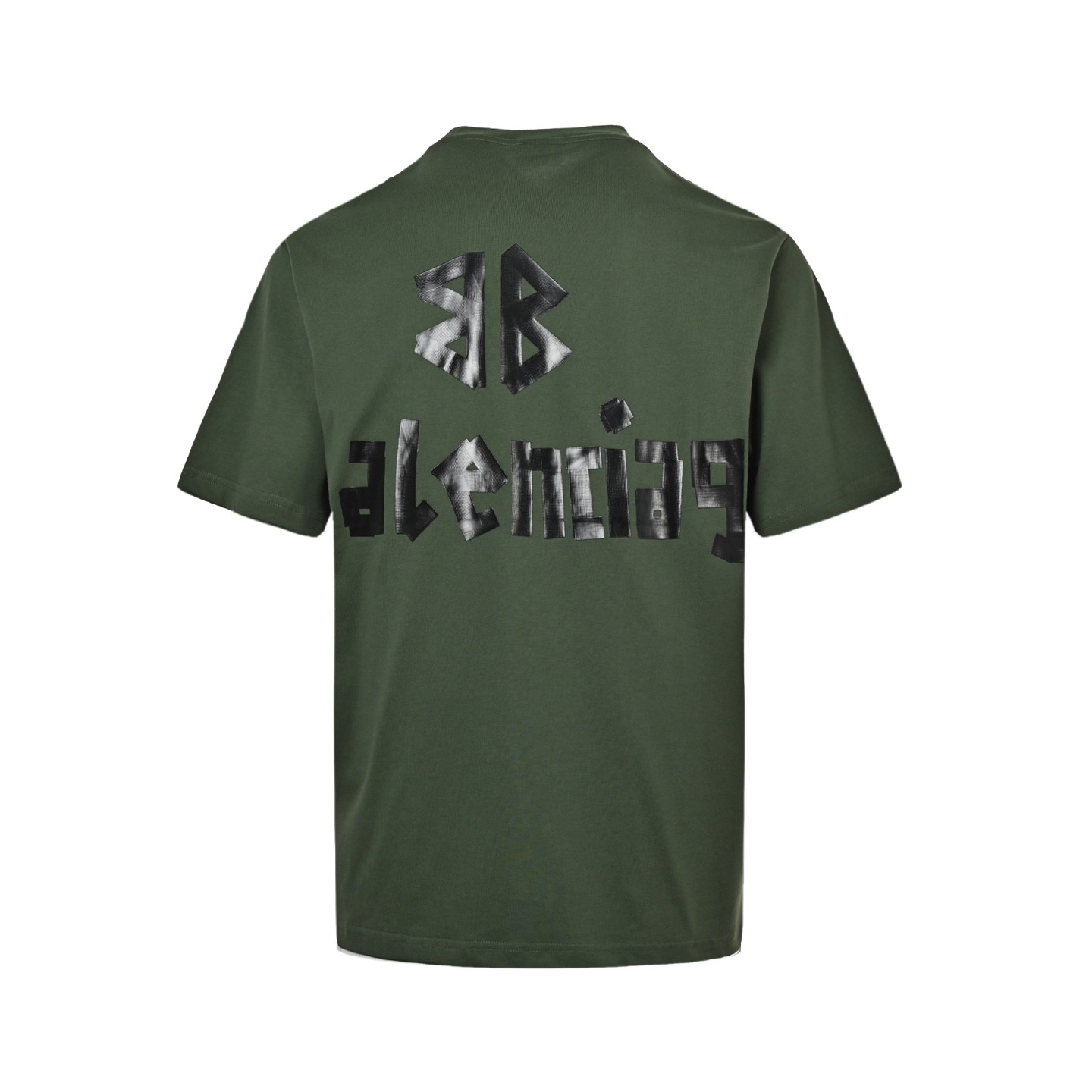 Balenciaga/巴黎世家 24ss 美纹纸胶带印花短袖