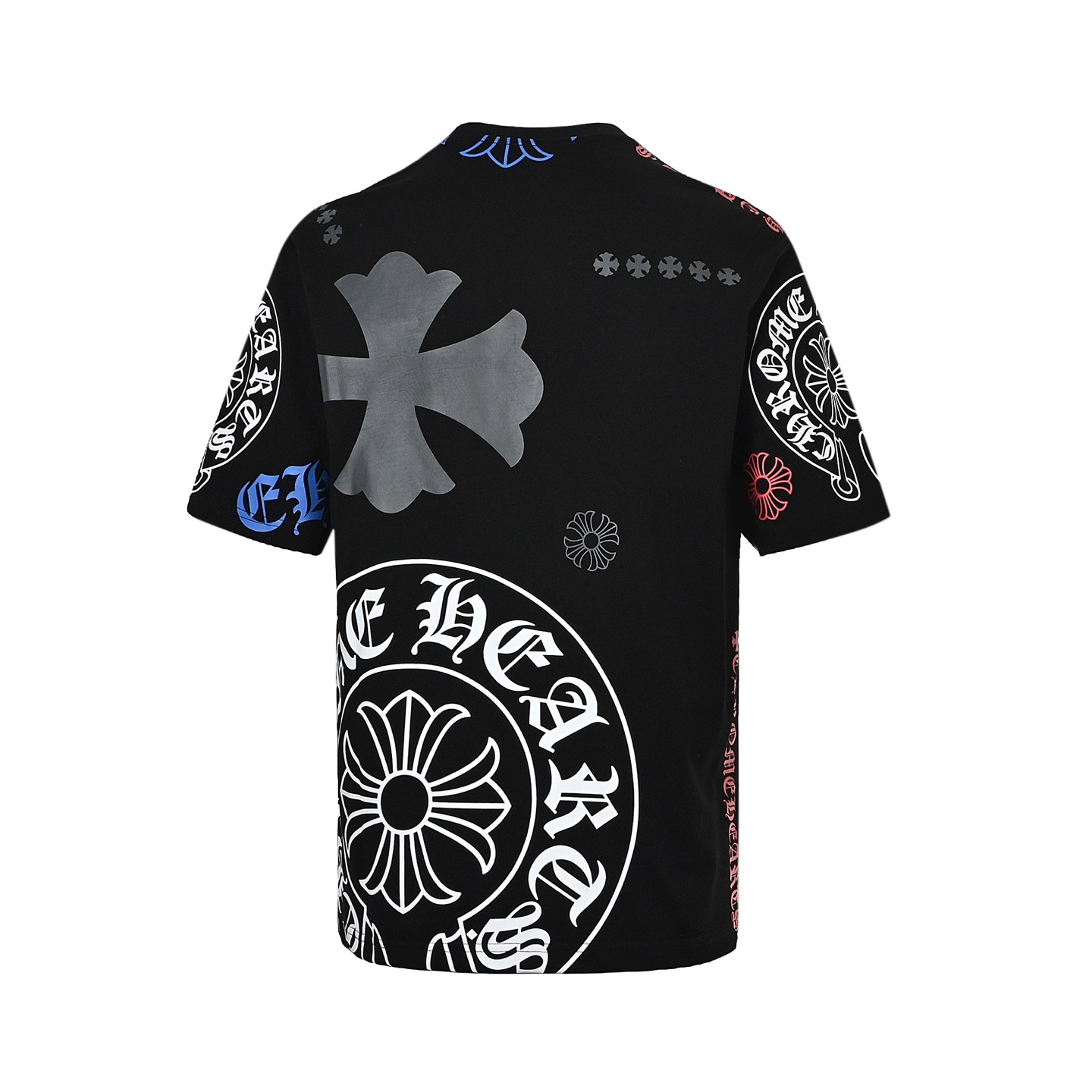 Chrome Hearts/克罗心 25ss 彩色字母徽标印花短袖