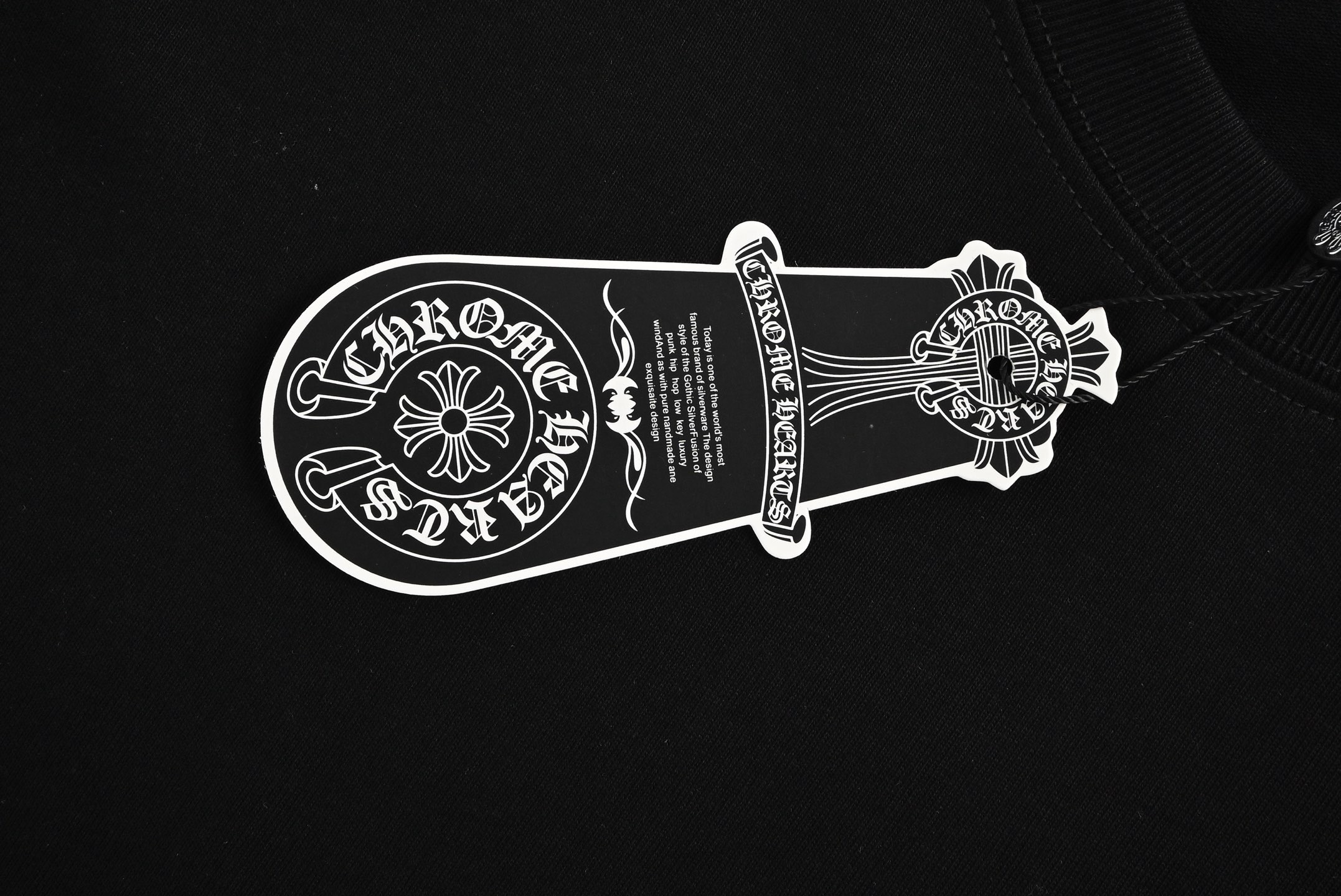 Chrome Hearts/克罗心 25ss 马蹄十字架印花短袖