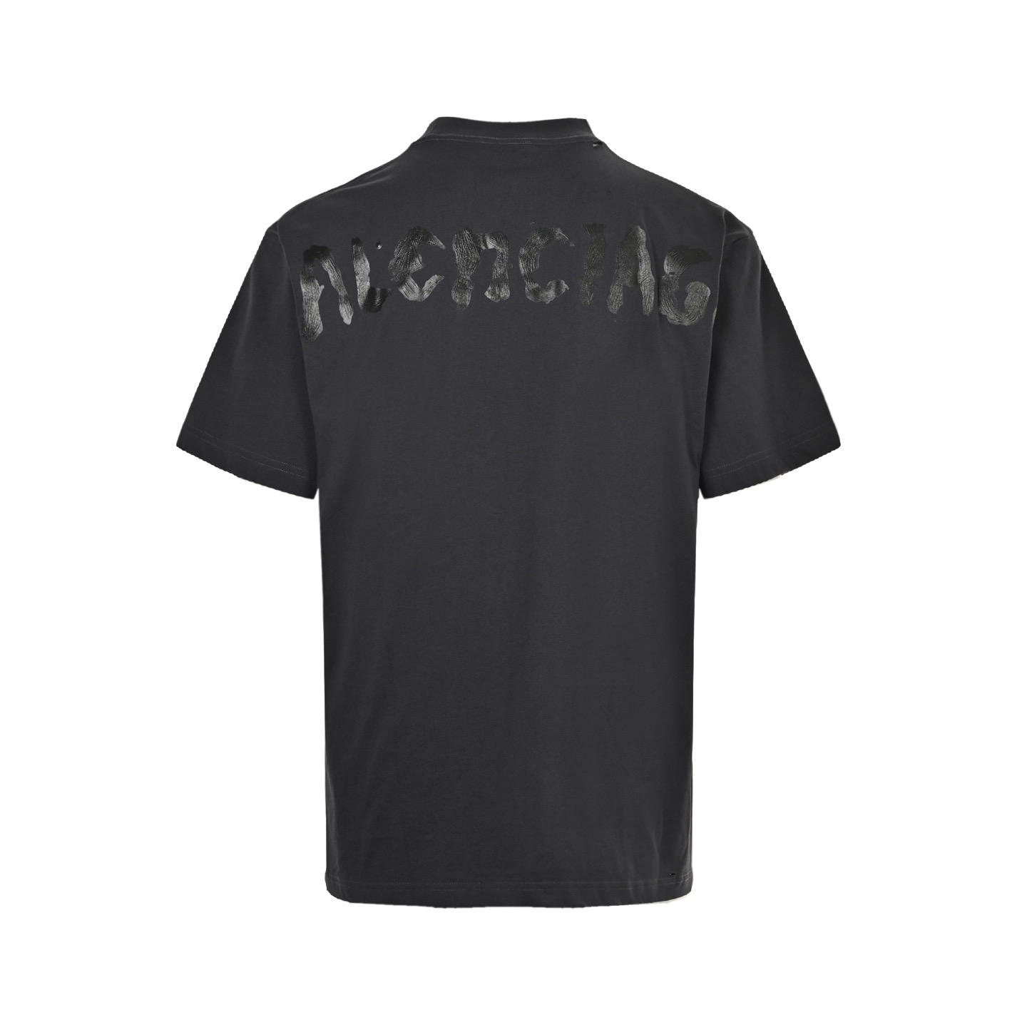 Balenciaga/巴黎世家 25ss 后背涂鸦字母印花短袖