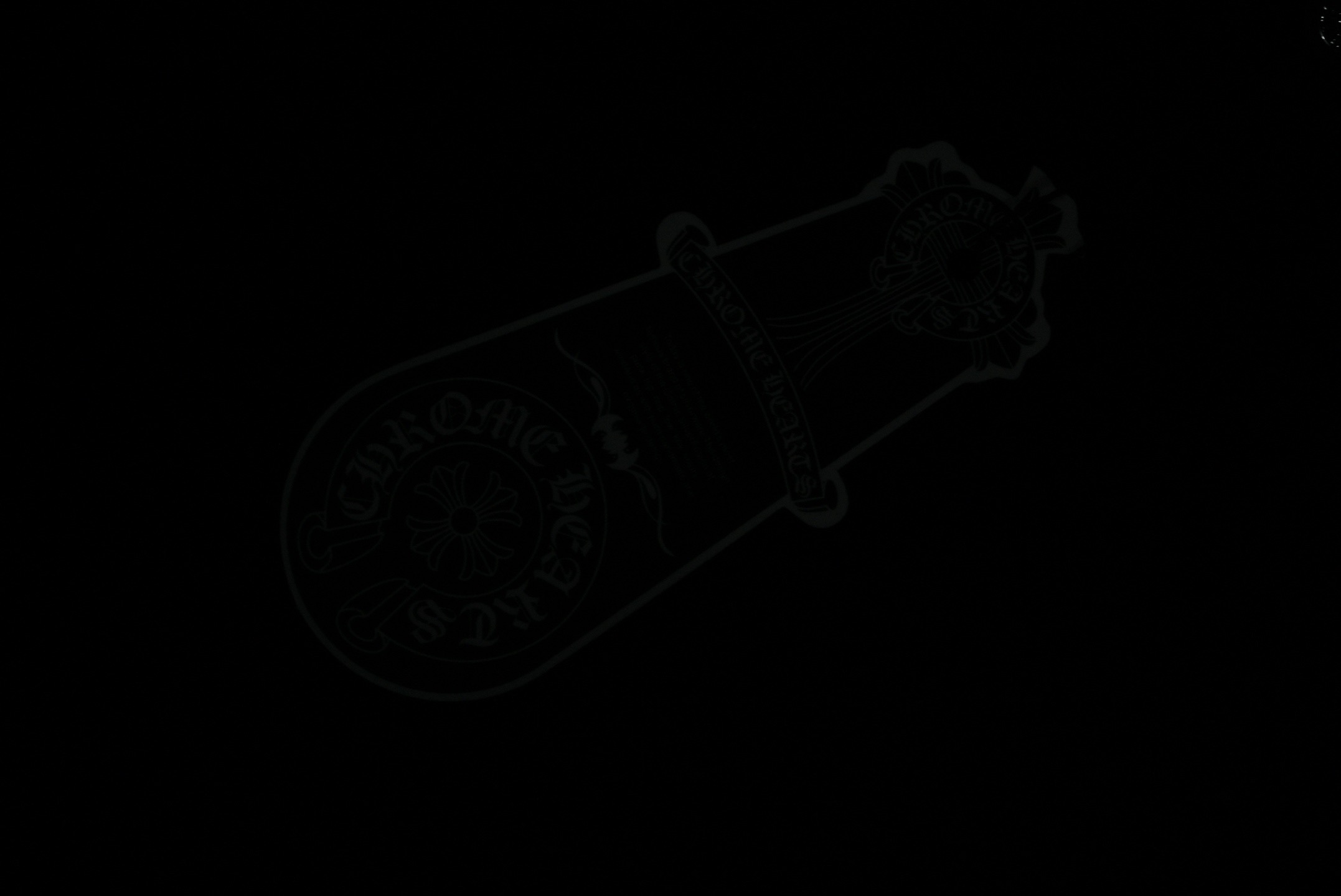 Chrome Hearts/克罗心 25ss 渐变烫钻logo短袖