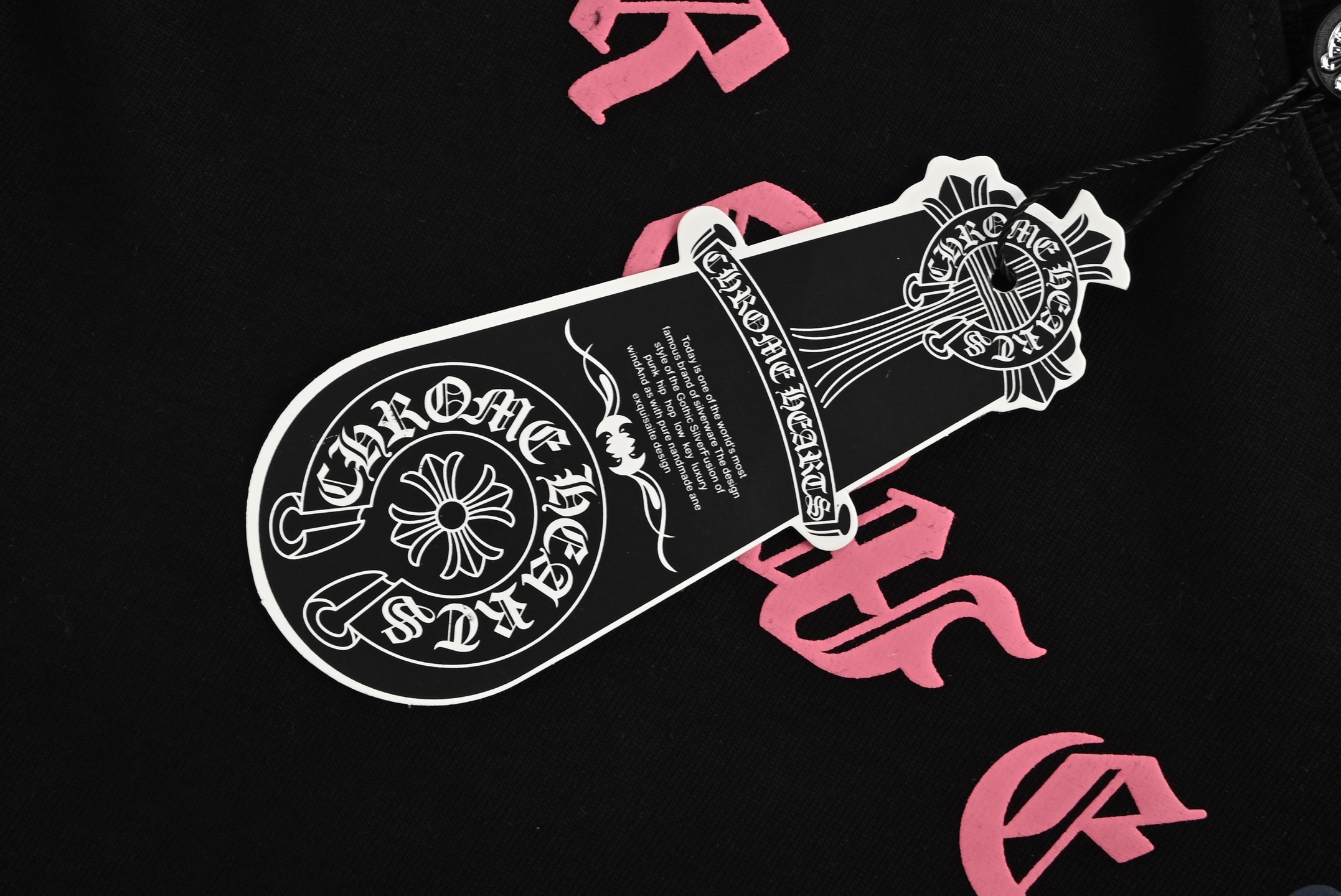 Chrome Hearts/克罗心 梵文十字架发泡印花短袖