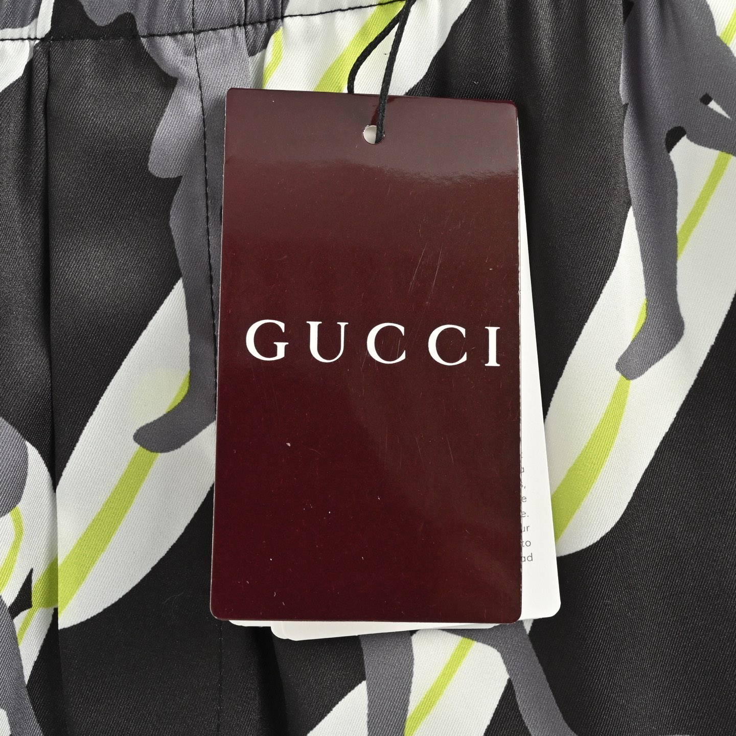 Gucci/古驰 25ss 冲浪桑蚕丝套装短裤