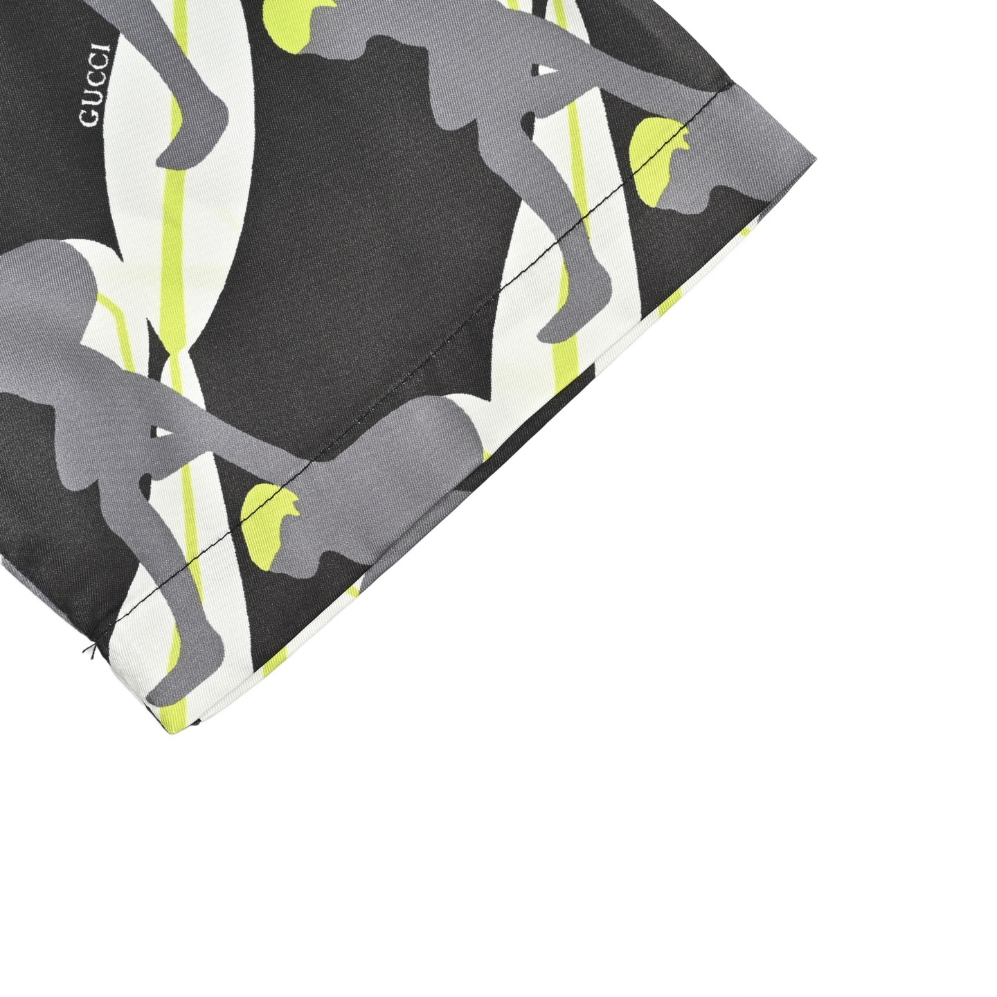 Gucci/古驰 25ss 冲浪桑蚕丝套装短袖衬衫