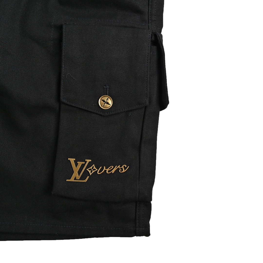 顶级版本 Louis Vuitton/路易威登 24ss 金标双口袋工装短裤
