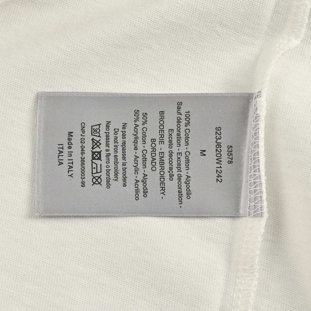 Dior/迪奥 24ss 口袋小恐龙刺绣短袖