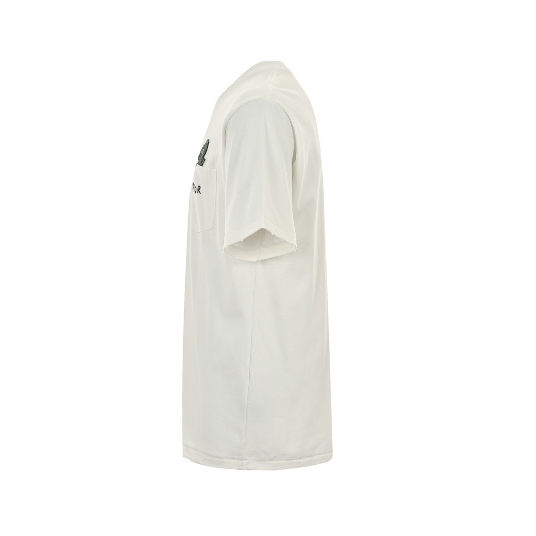 Dior/迪奥 24ss 口袋小恐龙刺绣短袖