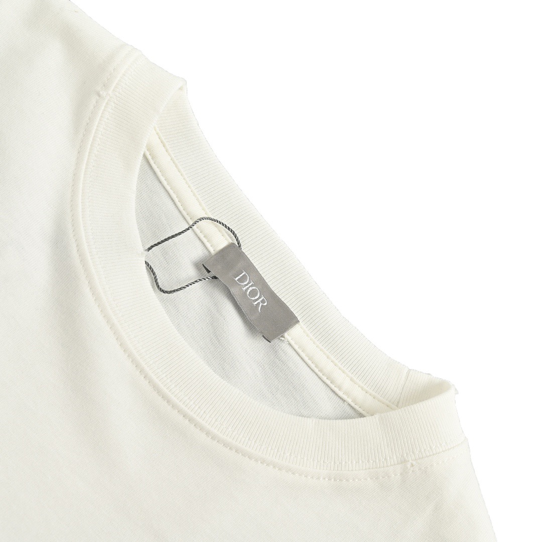 Dior/迪奥 24ss 口袋小恐龙刺绣短袖