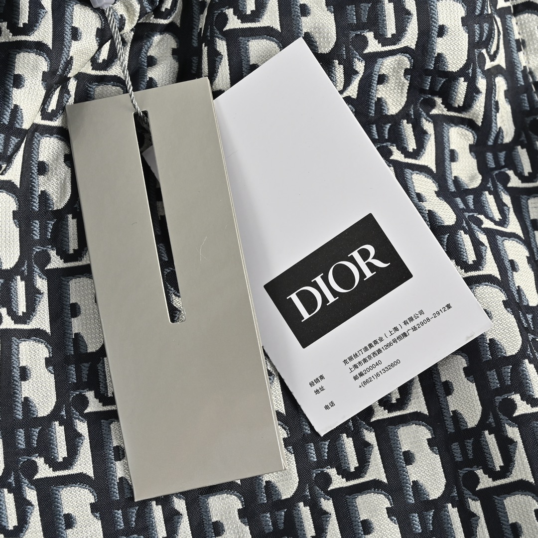 Dior/迪奥 23ss 老花织带短裤