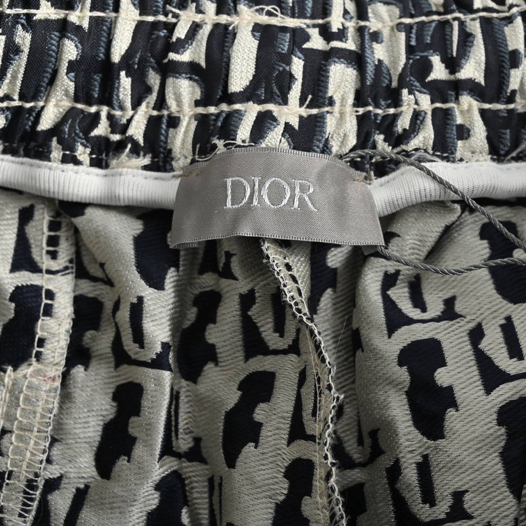 Dior/迪奥 23ss 老花织带短裤