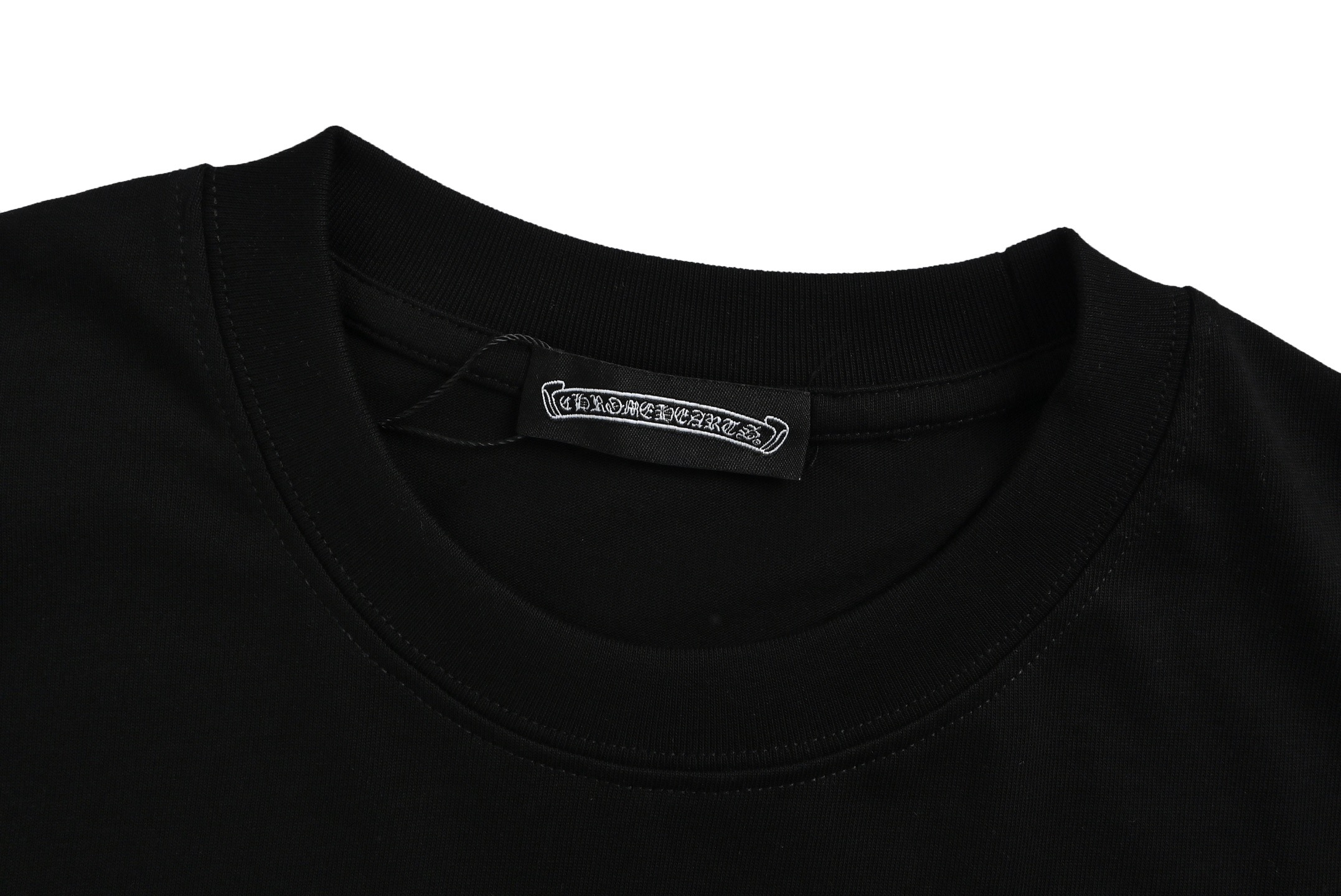 Chrome Hearts/克罗心 25ss 梵文十字架做旧印花短袖