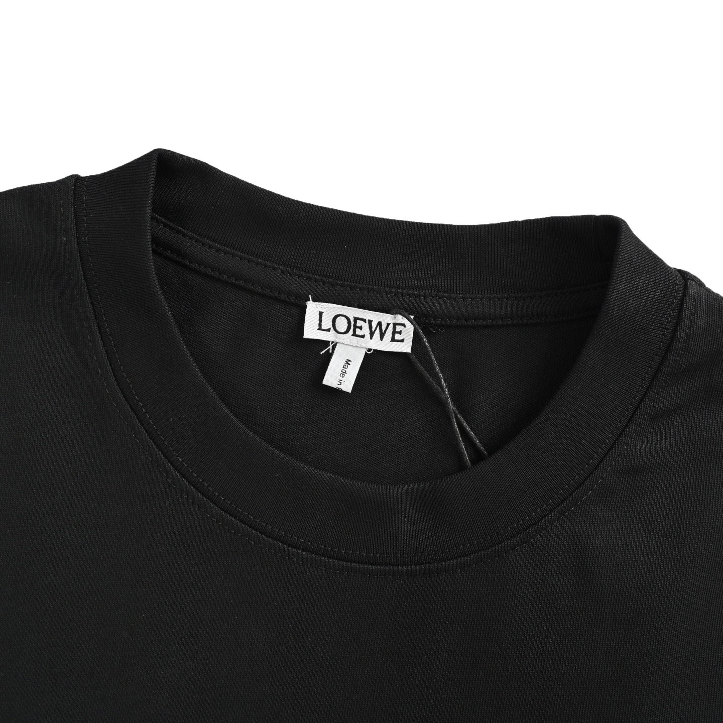 Loewe/罗意威 荧光粉刺绣logo短袖