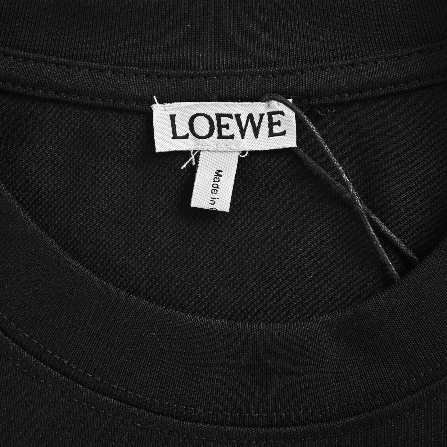 Loewe/罗意威 荧光粉刺绣logo短袖