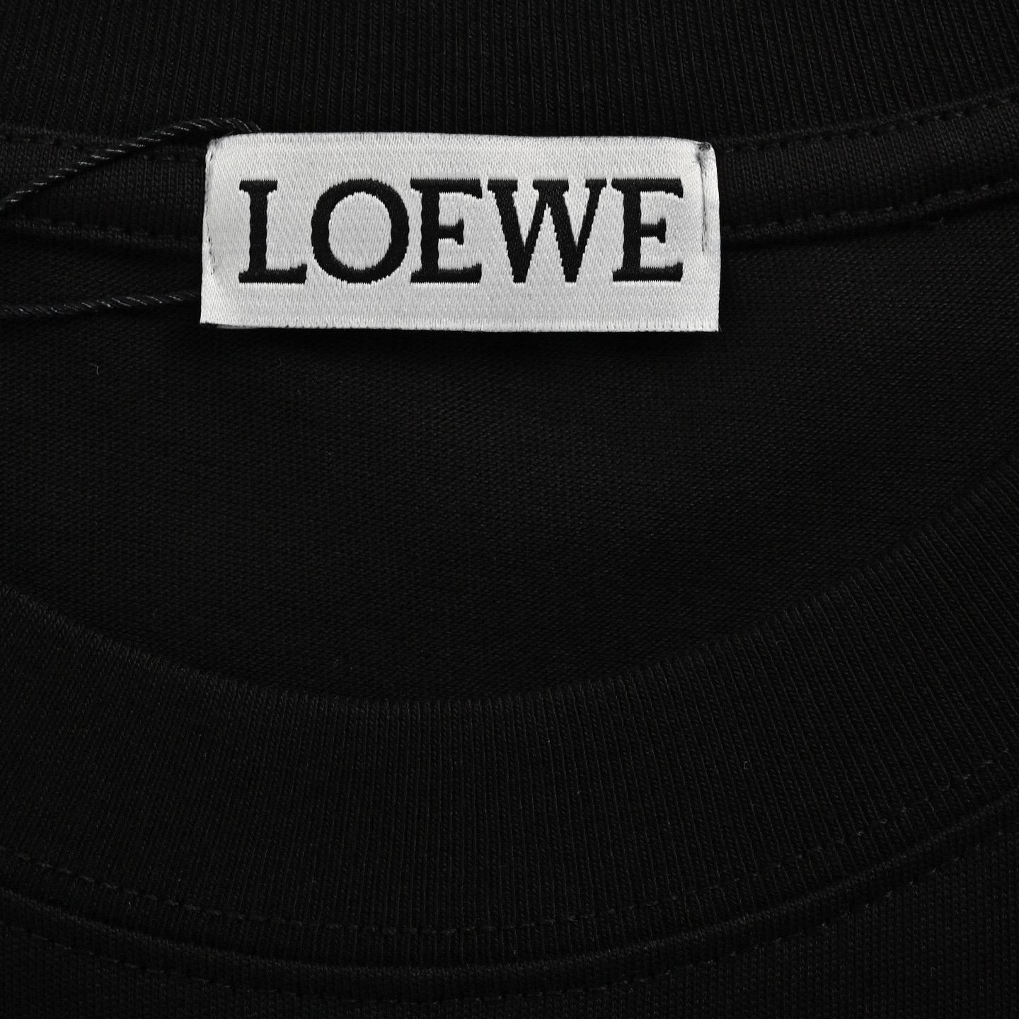 Loewe/罗意威 24ss 半手绘涂鸦刺绣logo短袖