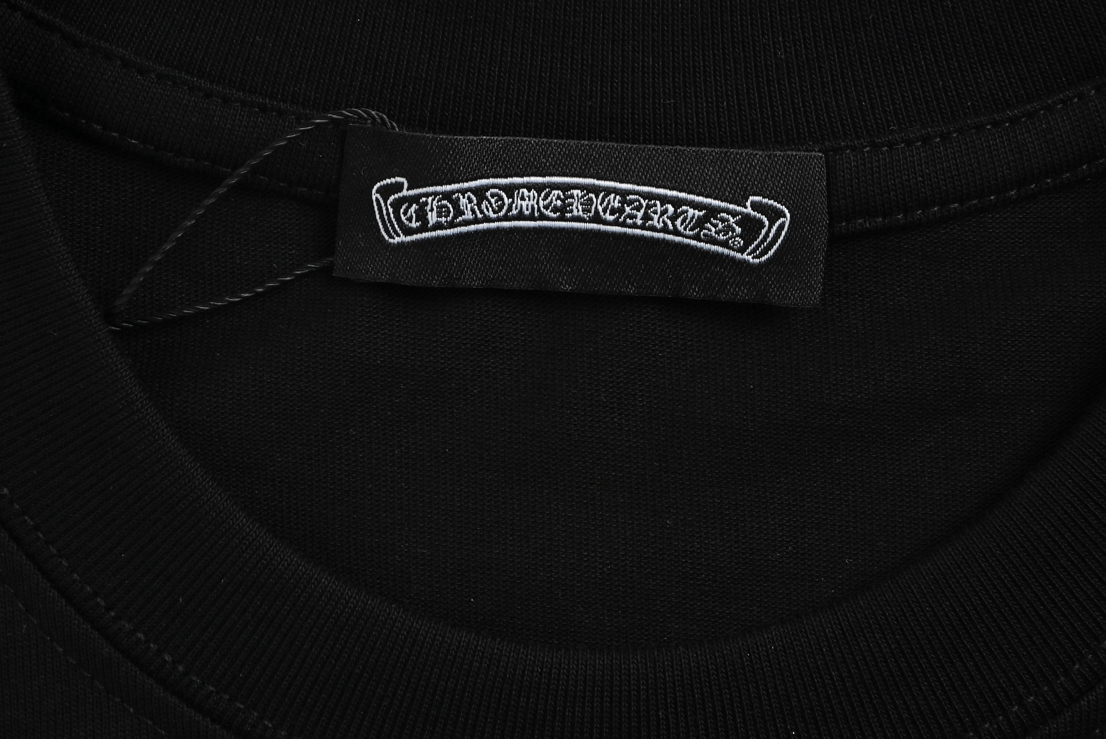 Chrome Hearts/克罗心 25ss 梵文十字架手绘做旧印花短袖