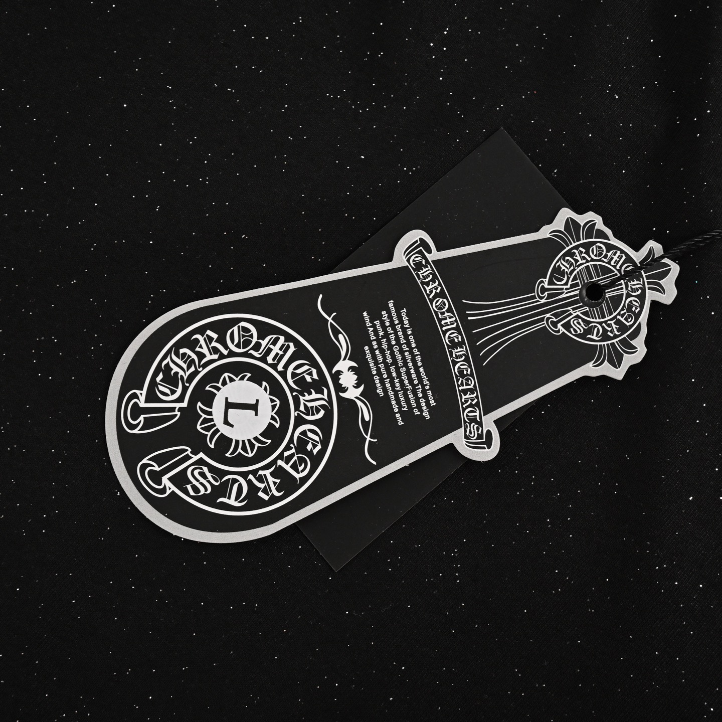 Chrome Hearts/克罗心 25ss 烫钻logo闪粉短袖