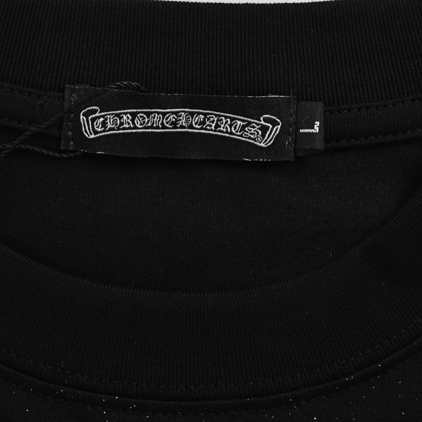 Chrome Hearts/克罗心 25ss 烫钻logo闪粉短袖