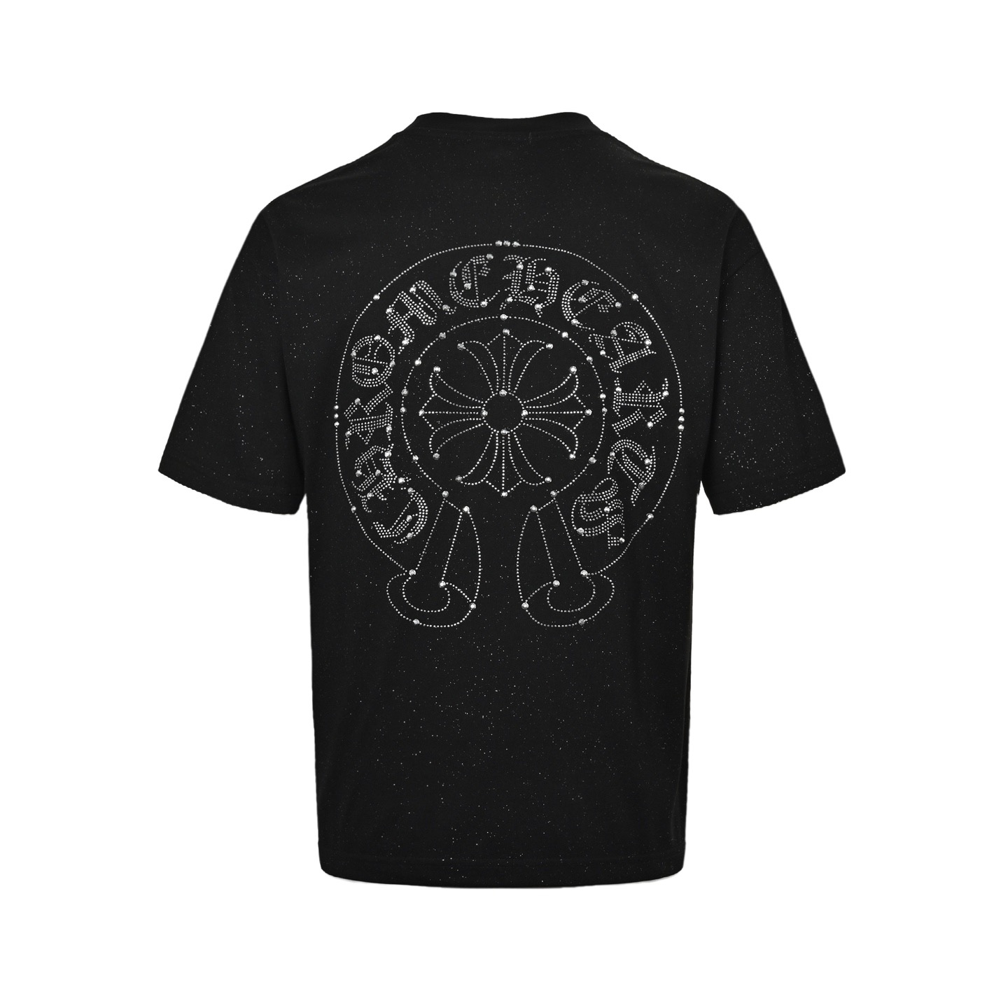 Chrome Hearts/克罗心 25ss 烫钻logo闪粉短袖