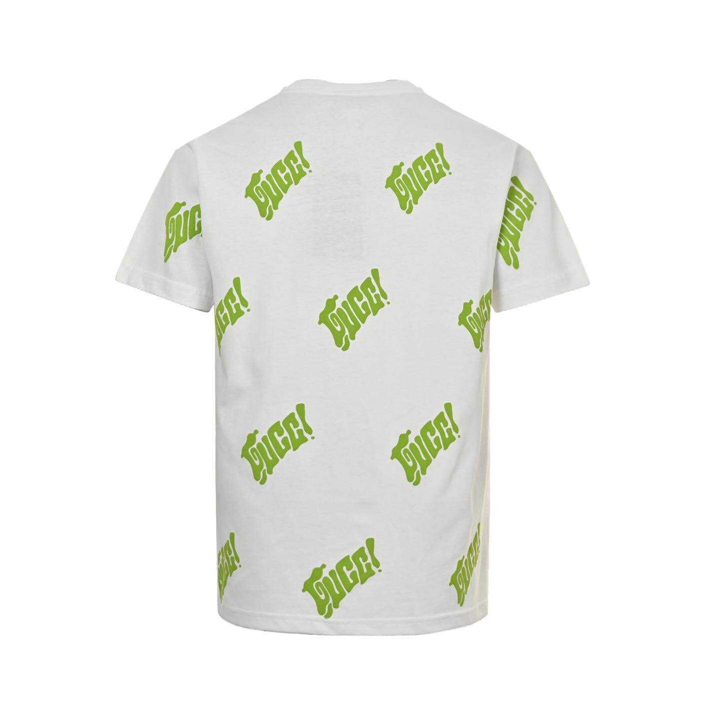 Gucci/古驰 25ss 绿色发泡印花短袖 GUCCI新款T恤采用重磅白色针织棉制成-Chinese UA Cheap High Quatity Brand Clothes Bags handbags Sneakers wholesale wholesaler seller from China Factory suppliers Fashion Clothing Shoes best Quality Beautiful Price Gucci/古驰 25ss 绿色发泡印花短袖 GUCCI新款T恤采用重磅白色针织棉制成