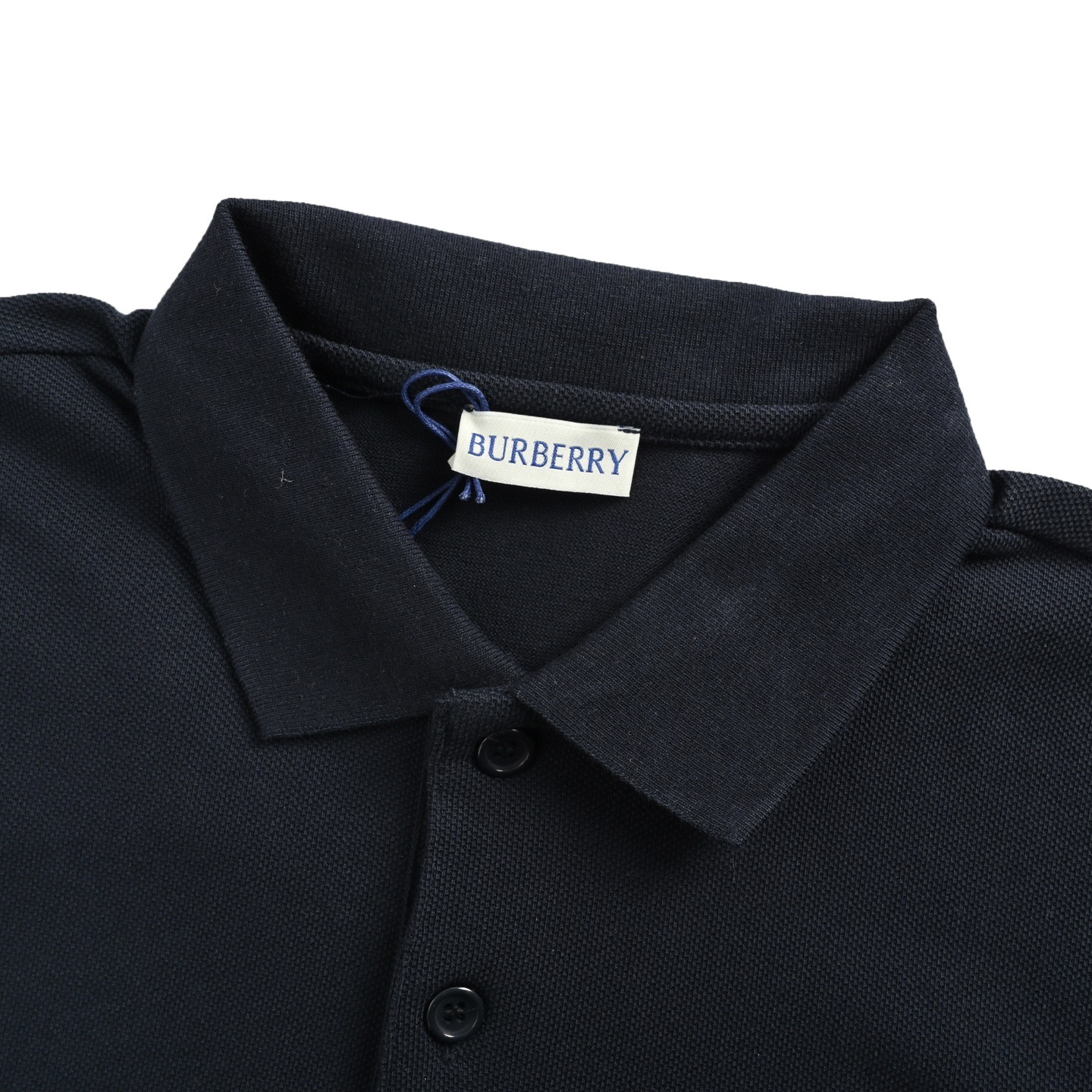 Burberry/巴宝莉 25ss 麦穗战马刺绣Polo短袖（藏蓝）