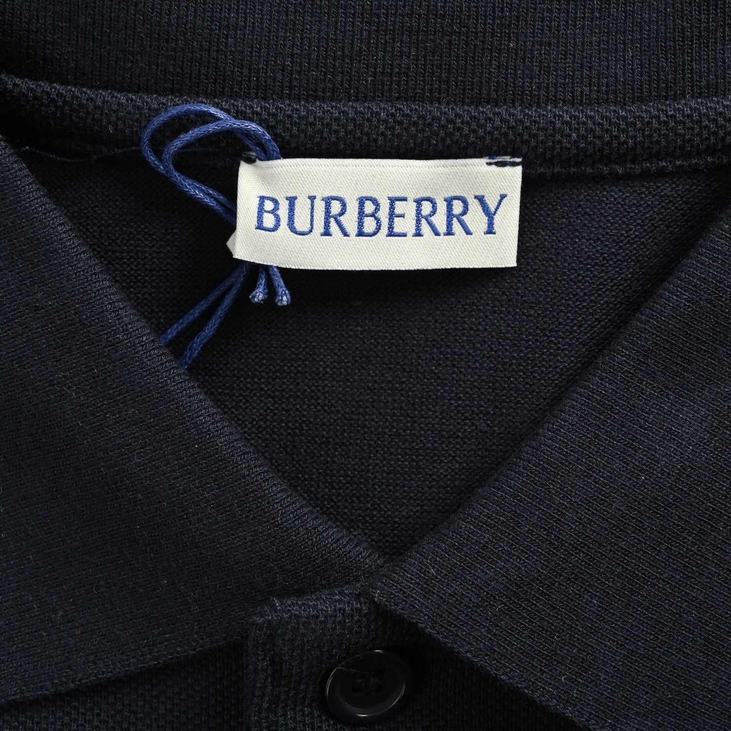 Burberry/巴宝莉 25ss 麦穗战马刺绣Polo短袖（藏蓝）