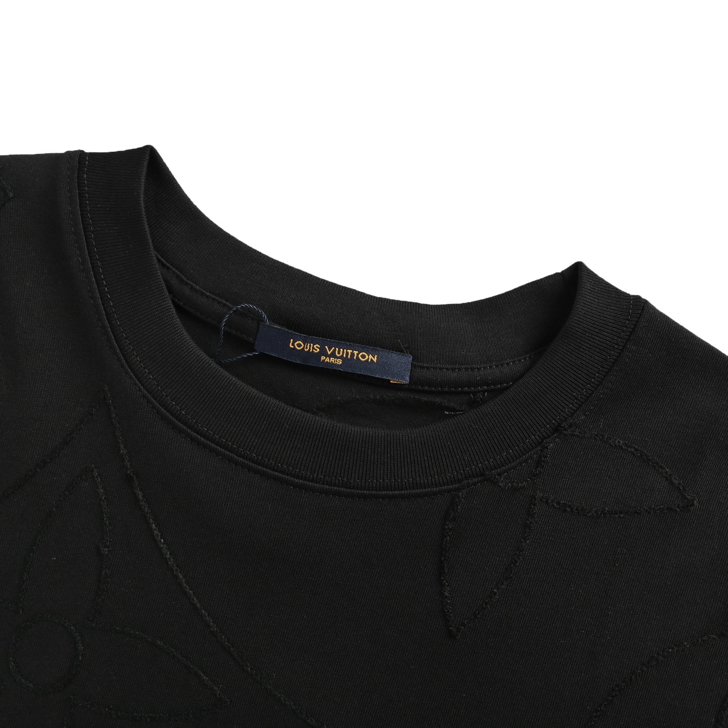 Louis Vuitton/路易威登 25ss 全幅老花刺绣短袖