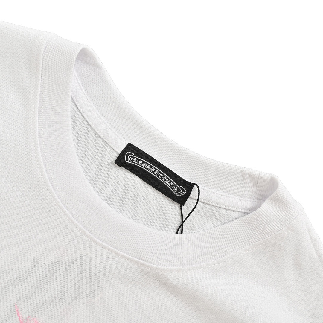 Chrome Hearts/克罗心 24ss 火焰十字架印花短袖