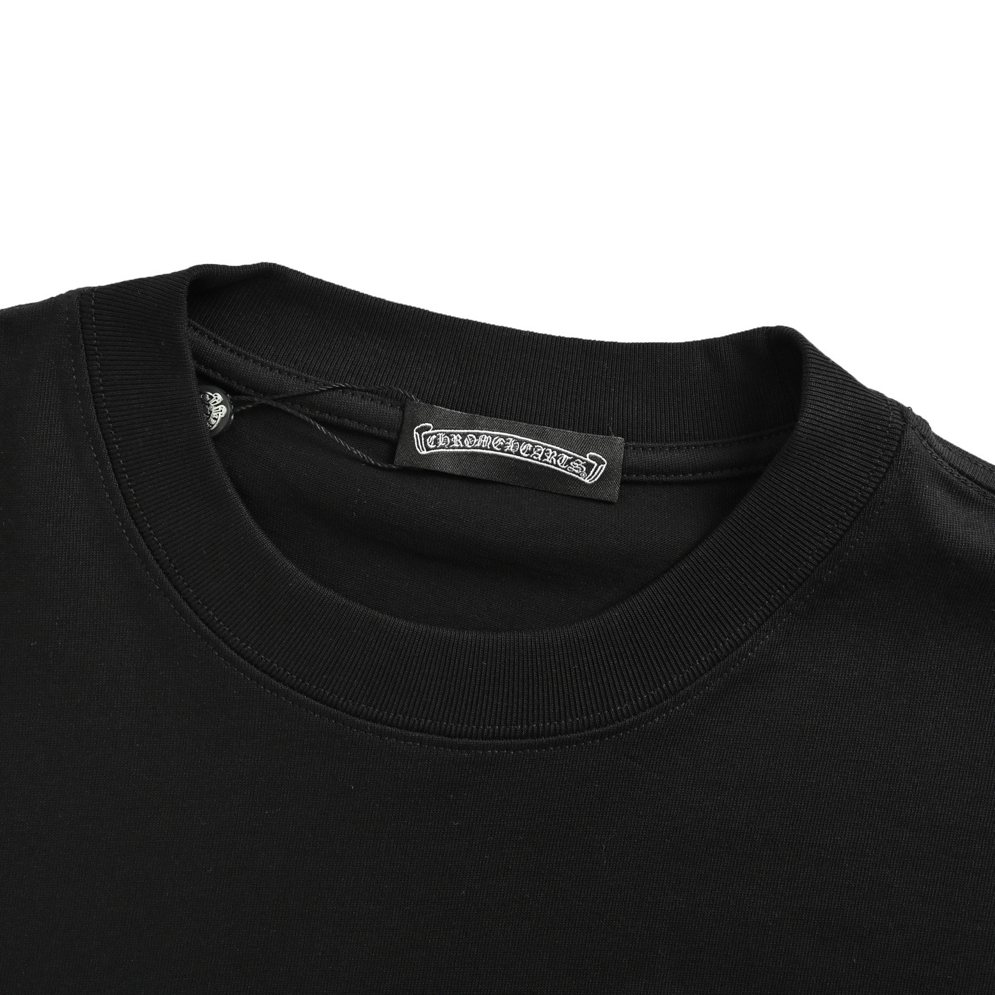 Chrome Hearts/克罗心 25ss 后背多标印花短袖黑色