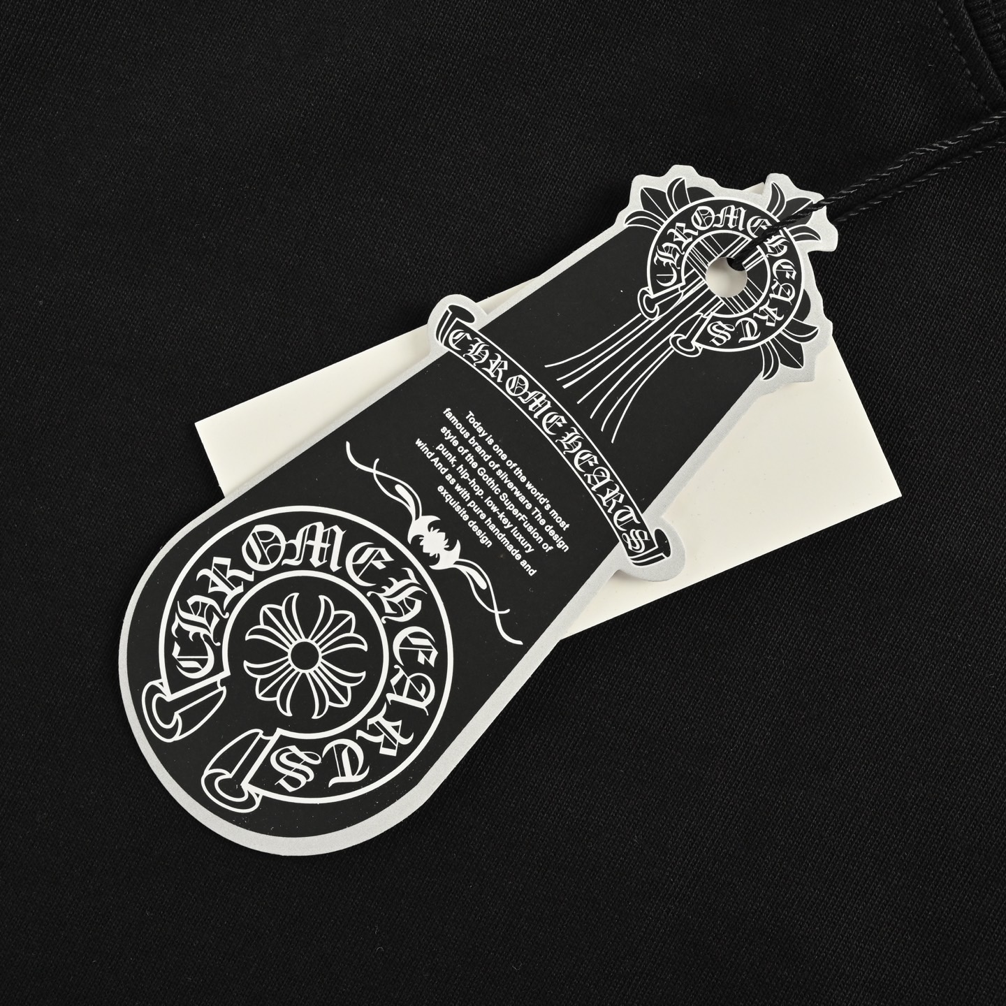 Chrome Hearts/克罗心 25ss 后背多标印花短袖黑色