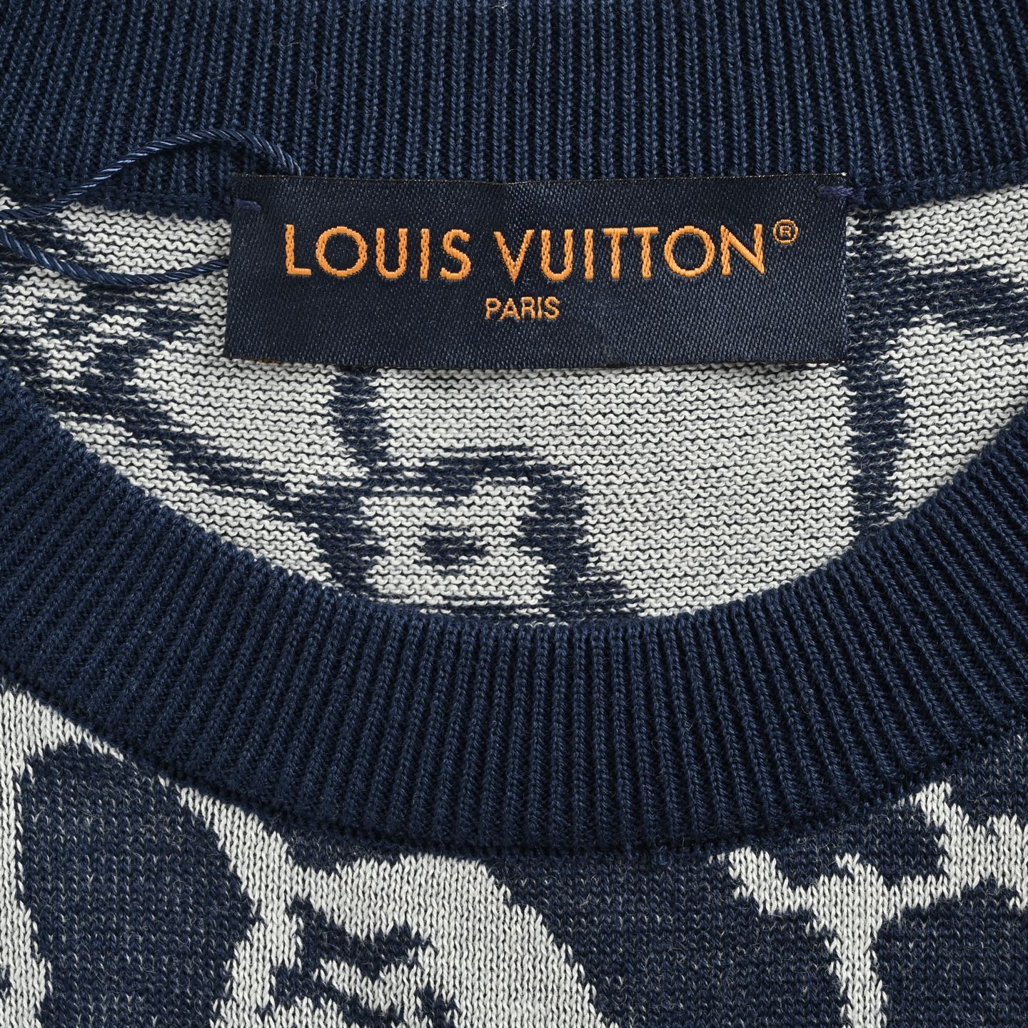 Louis Vuitton/路易威登 24ss 渔网提花针织短袖