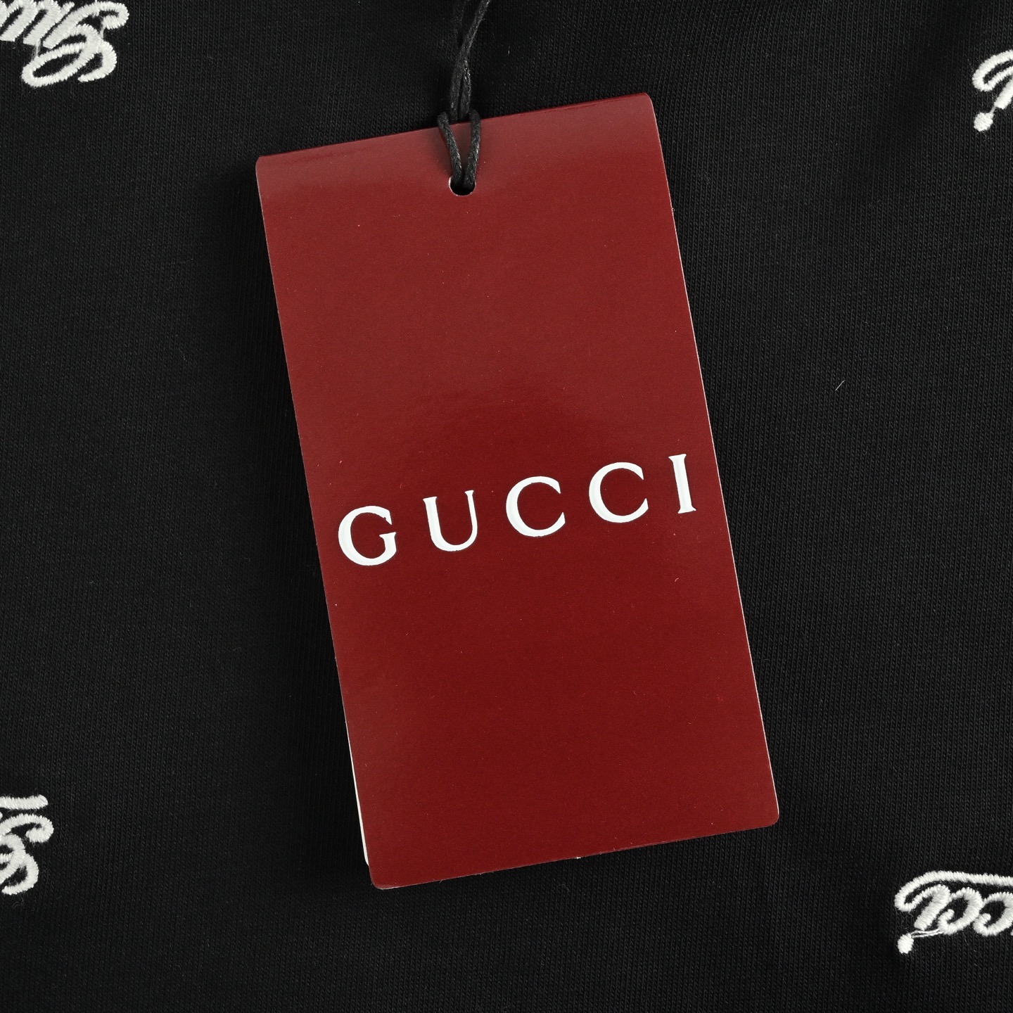 Gucci/古驰 24ss 满幅刺绣logo短袖