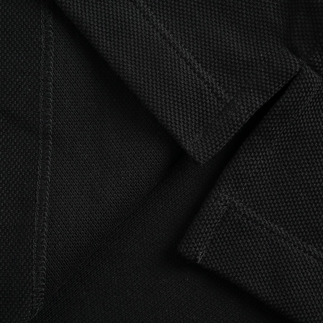 Gucci/古驰 经典领口双G刺绣Polo短袖