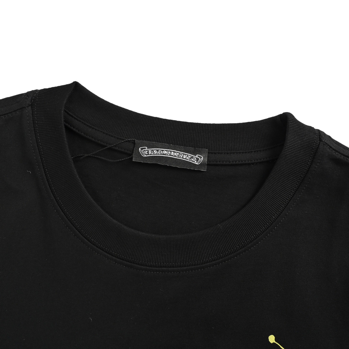 Chrome Hearts/克罗心 25ss 手绘涂鸦十字架印花短袖 黑色