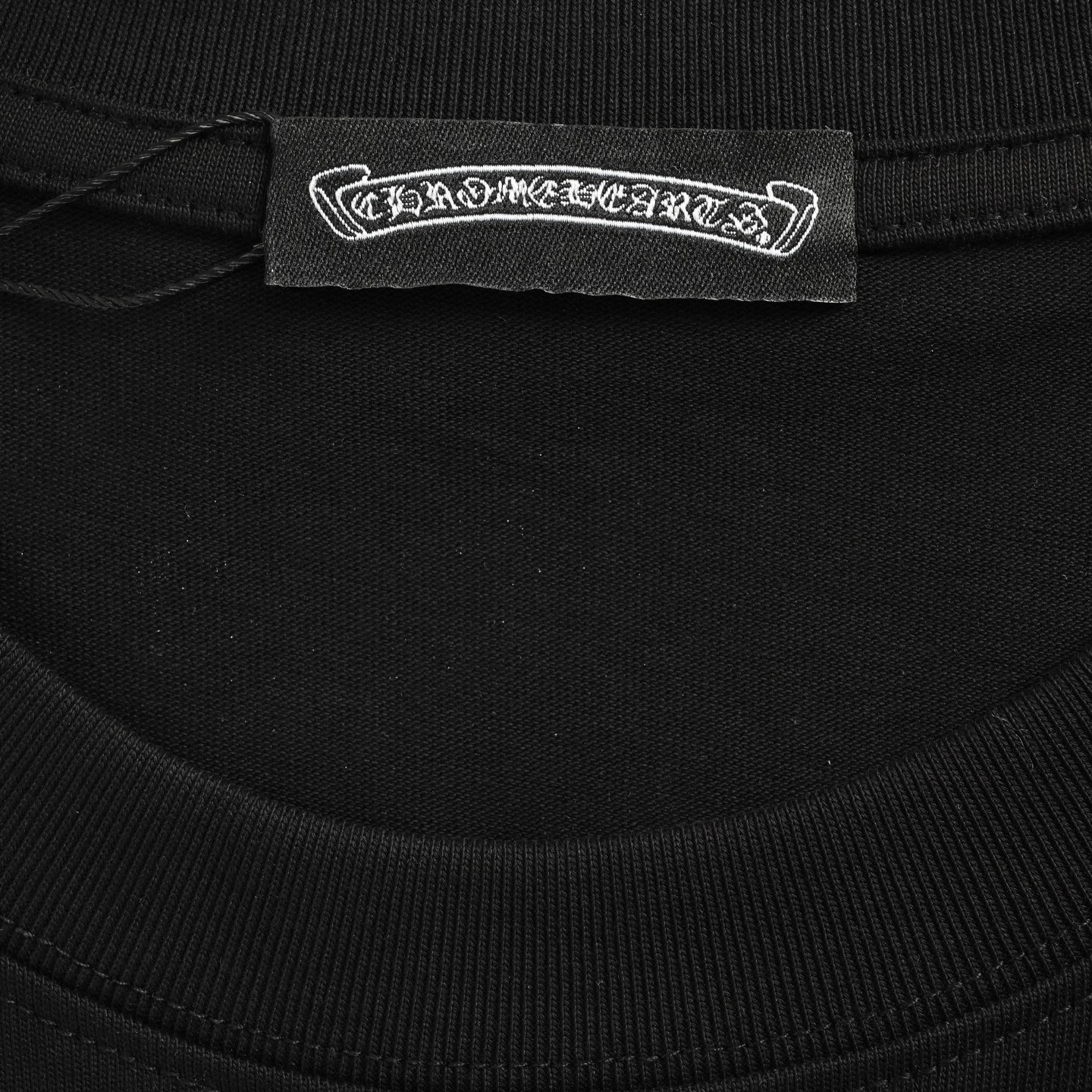 Chrome Hearts/克罗心 25ss 手绘涂鸦十字架印花短袖 黑色