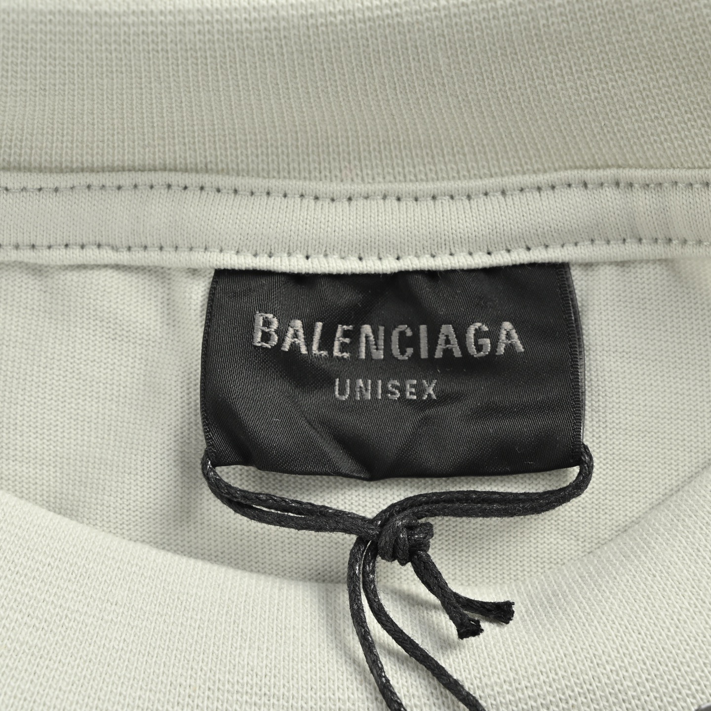 Balenciaga/巴黎世家 25ss 钥匙徽章印花短袖巴黎世家标语印花