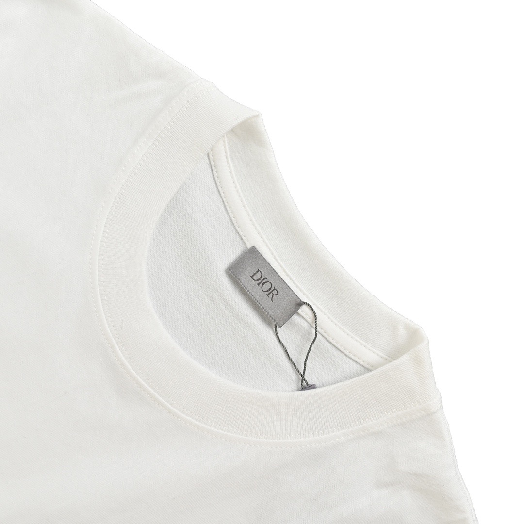 Dior/迪奥 24ss 1947签名字母印花短袖
