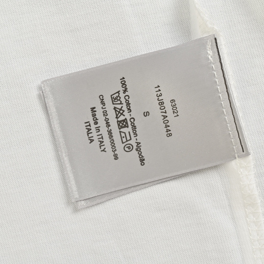 Dior/迪奥 24ss 1947签名字母印花短袖