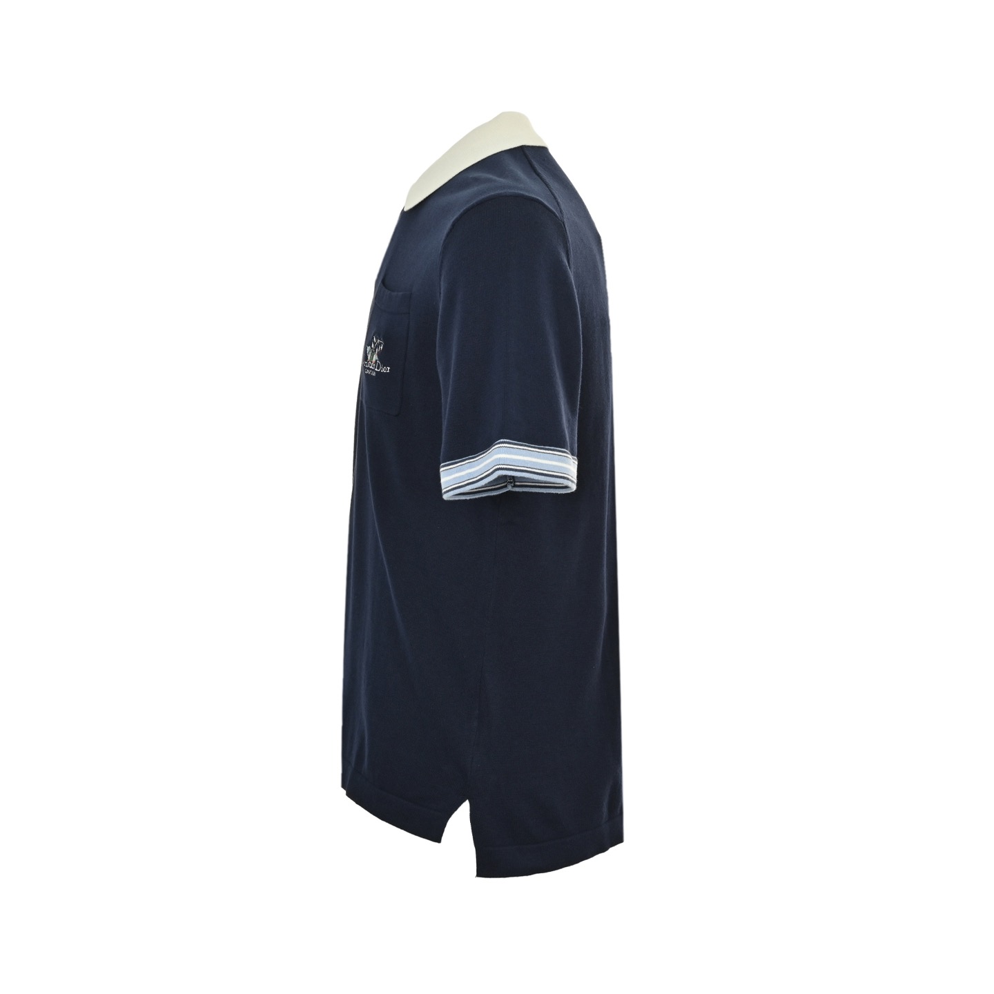 Dior/迪奥 25ss 铃兰花刺绣针织Polo短袖