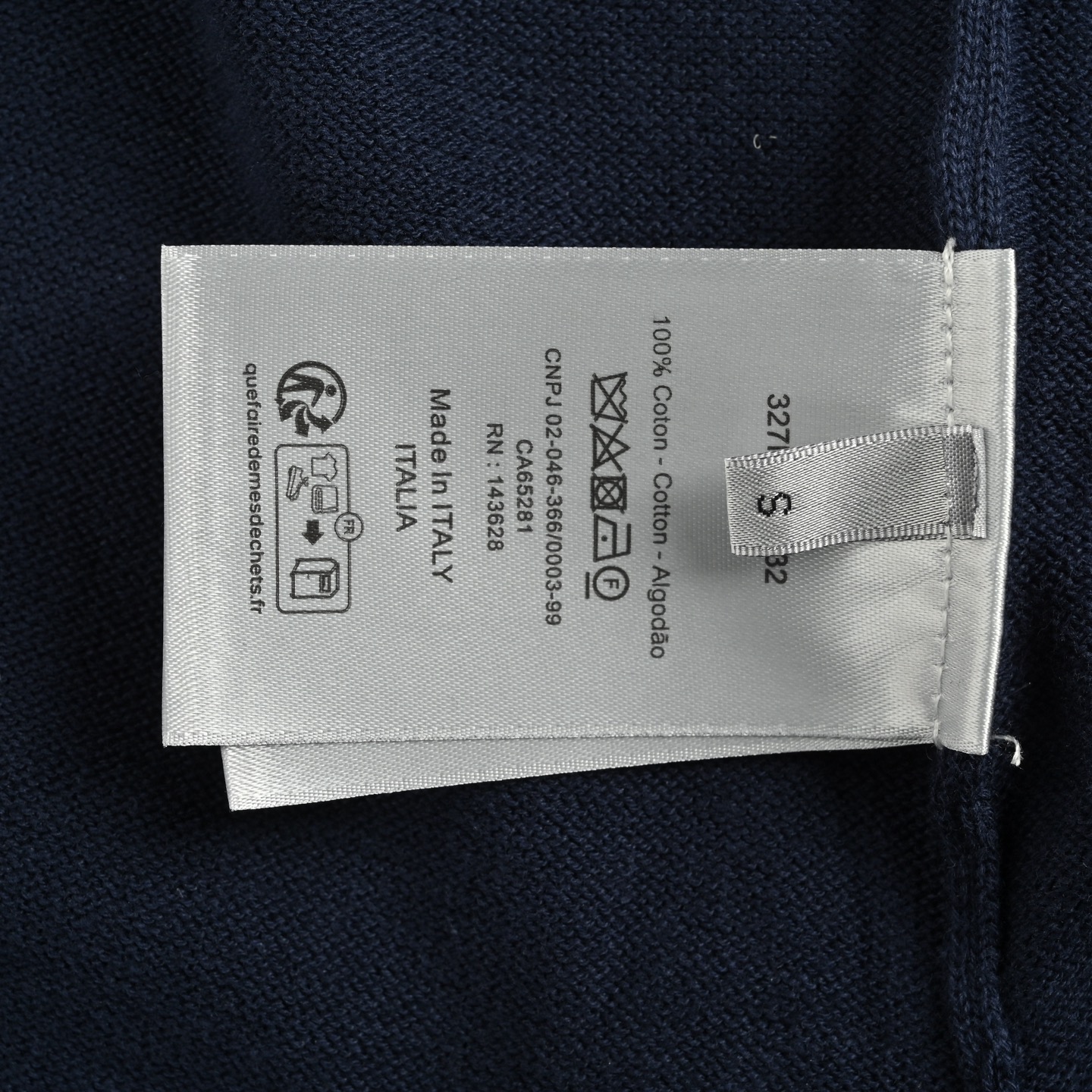 Dior/迪奥 25ss 铃兰花刺绣针织Polo短袖