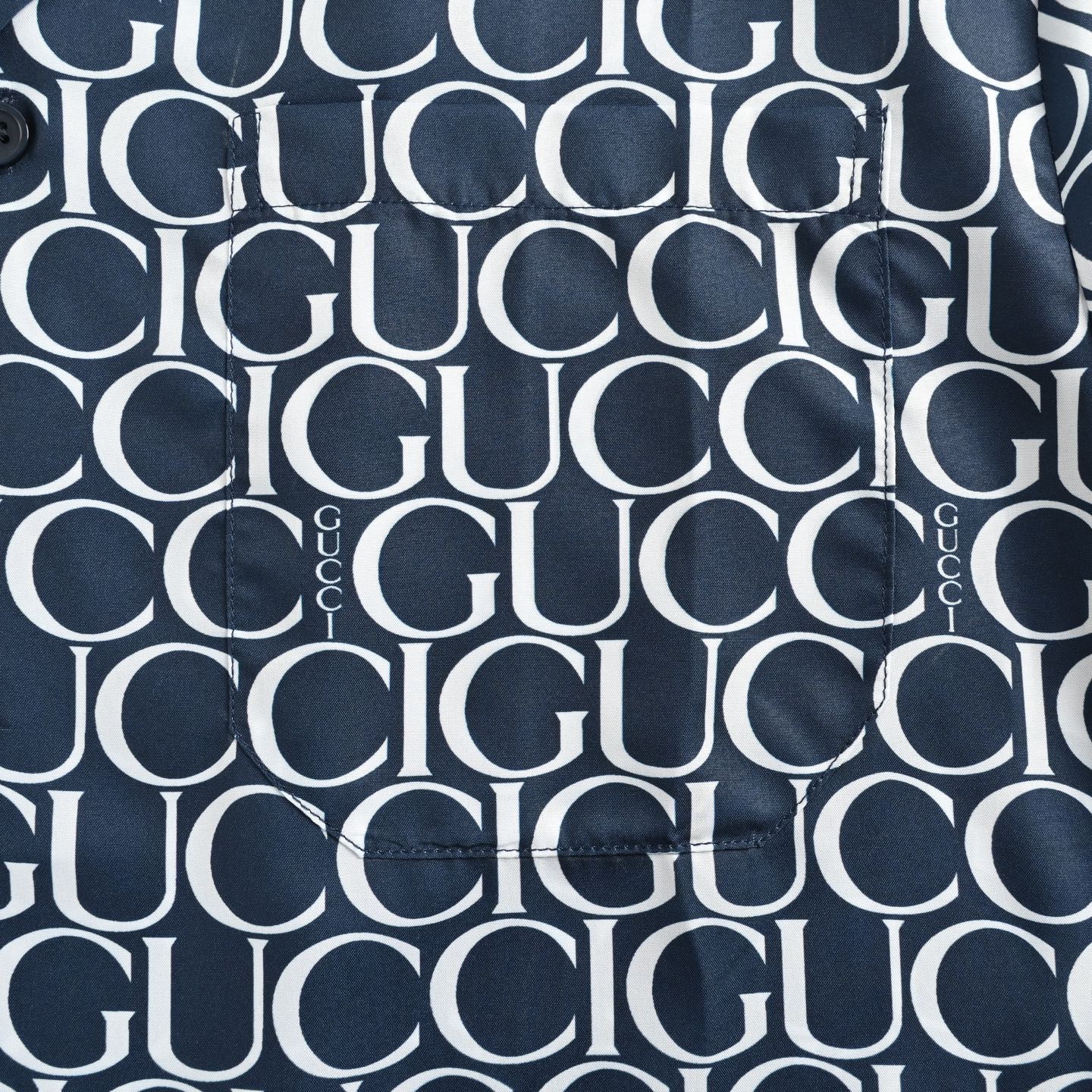 Gucci/古驰 24ss 满印弹幕印花短袖衬衫-莆田鞋,莆田鞋货源,高仿鞋,高仿鞋货源,安福档口,莆田高仿鞋,莆田鞋批发,高仿鞋批发,莆田高仿运动鞋,高仿运动鞋,莆田运动鞋 Gucci/古驰 24ss 满印弹幕印花短袖衬衫