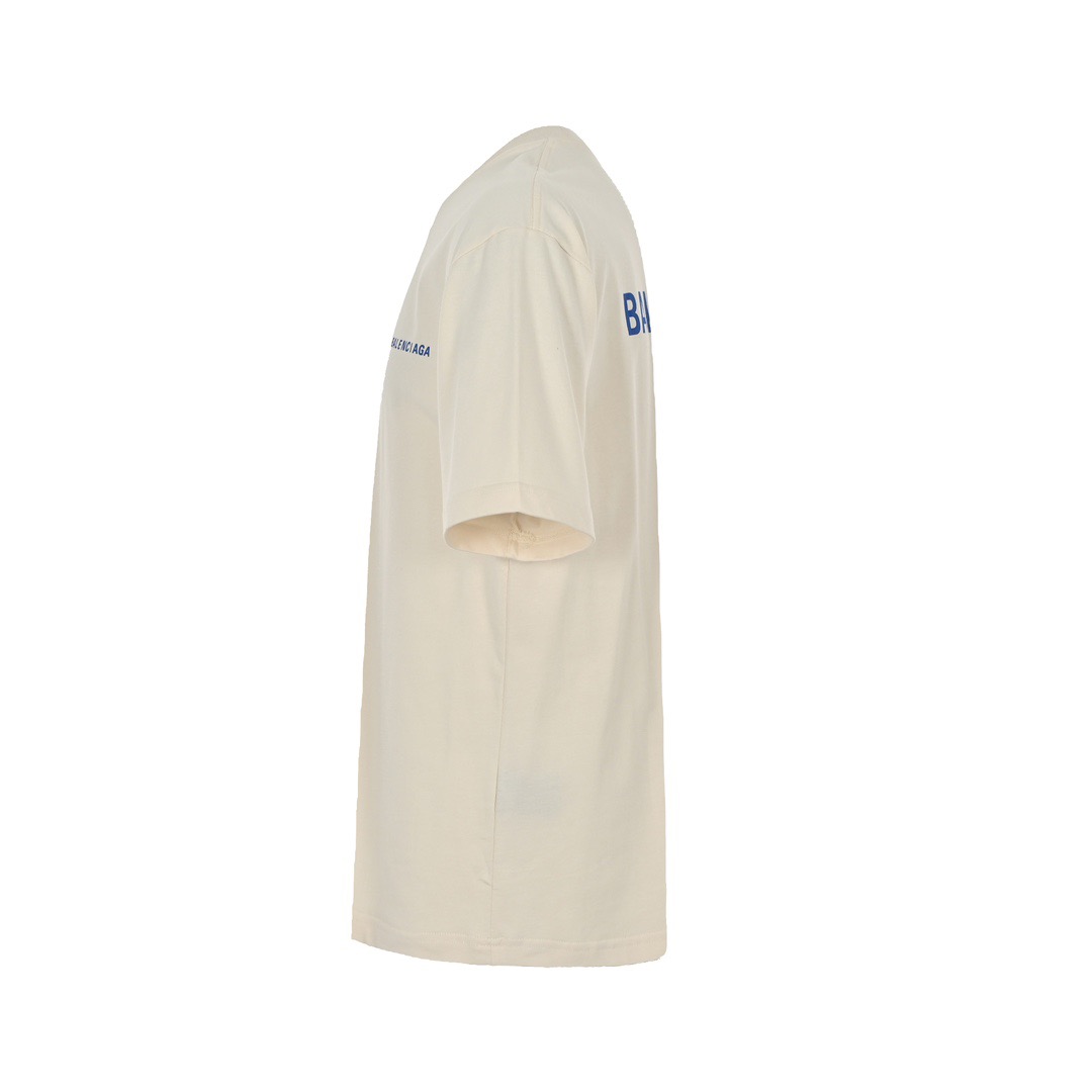 Balenciaga/巴黎世家 22ss 前后字母印花短袖