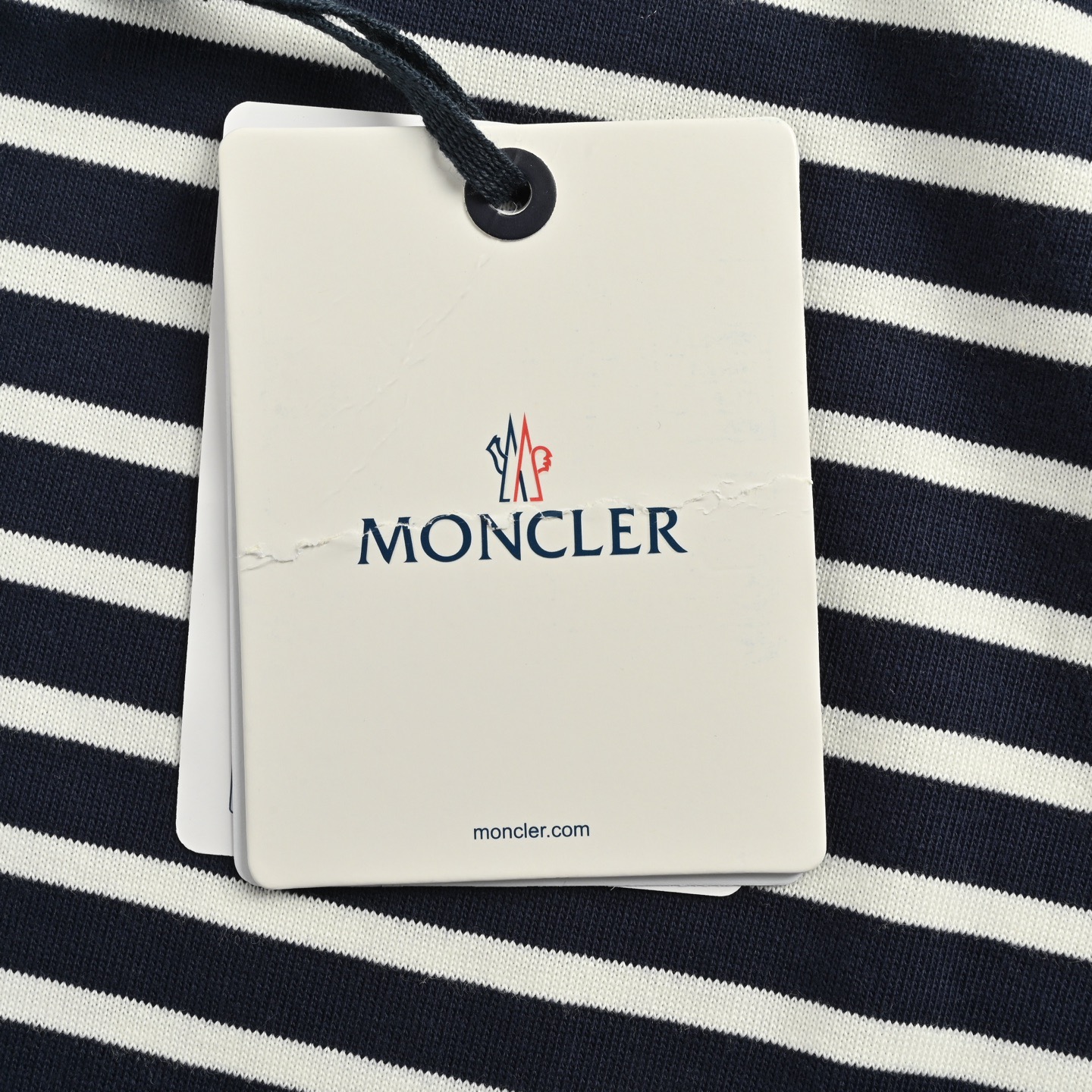Moncler/蒙口 25ss 网球拍刺绣条纹针织Polo 胸口带有品牌刺绣